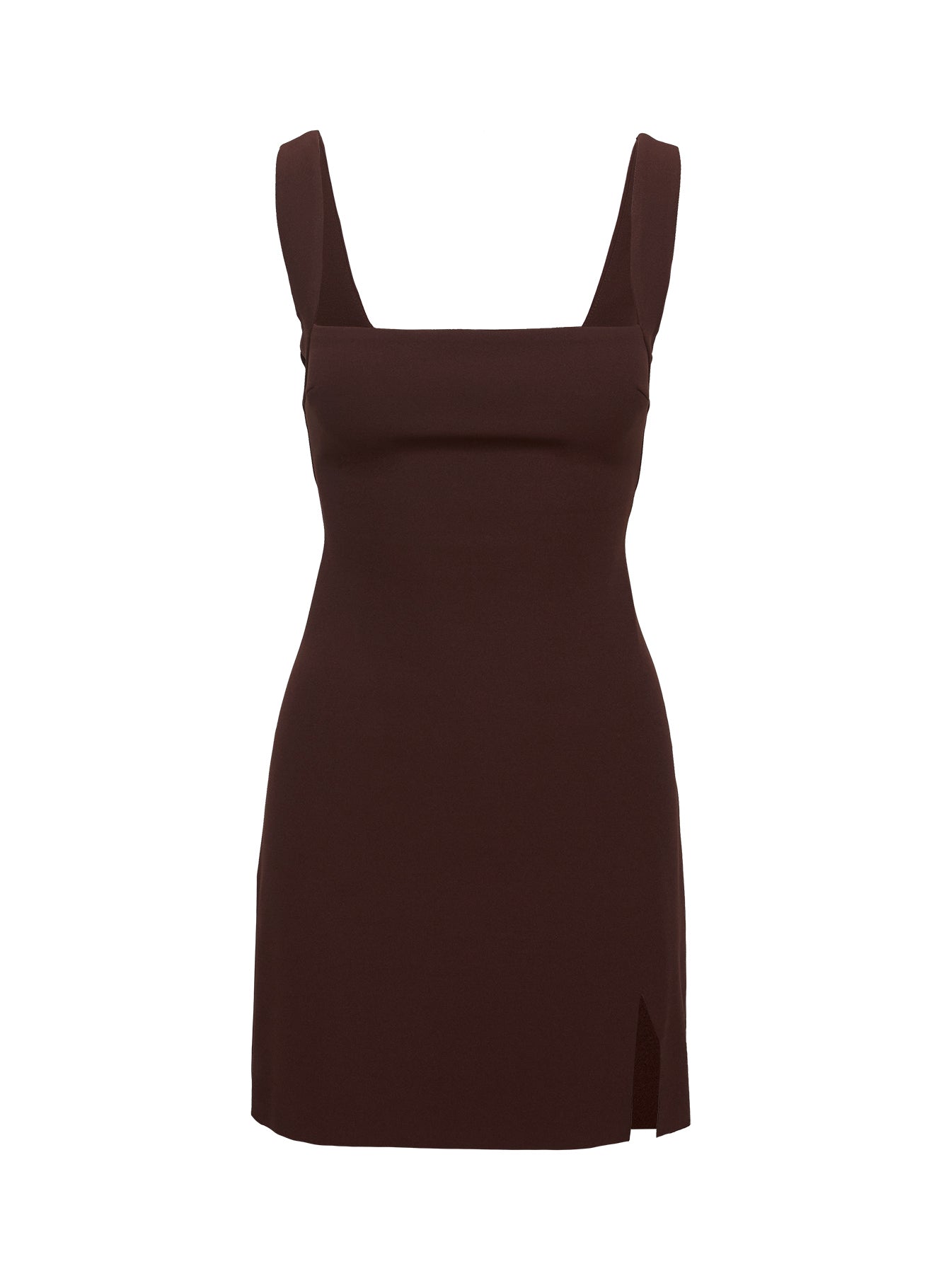 Bombshell Mini Dress Chocolate、mySite、solidvoid