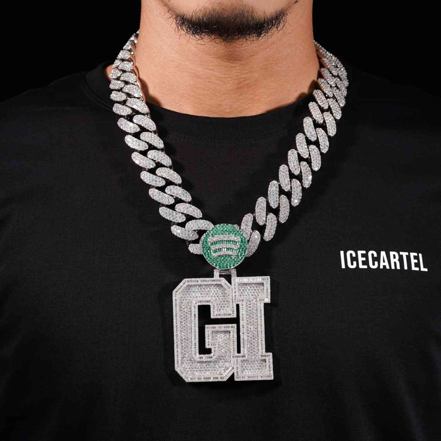 GI Custom Moissanite Pendant 14k Gold、mySite、hinf8tx79