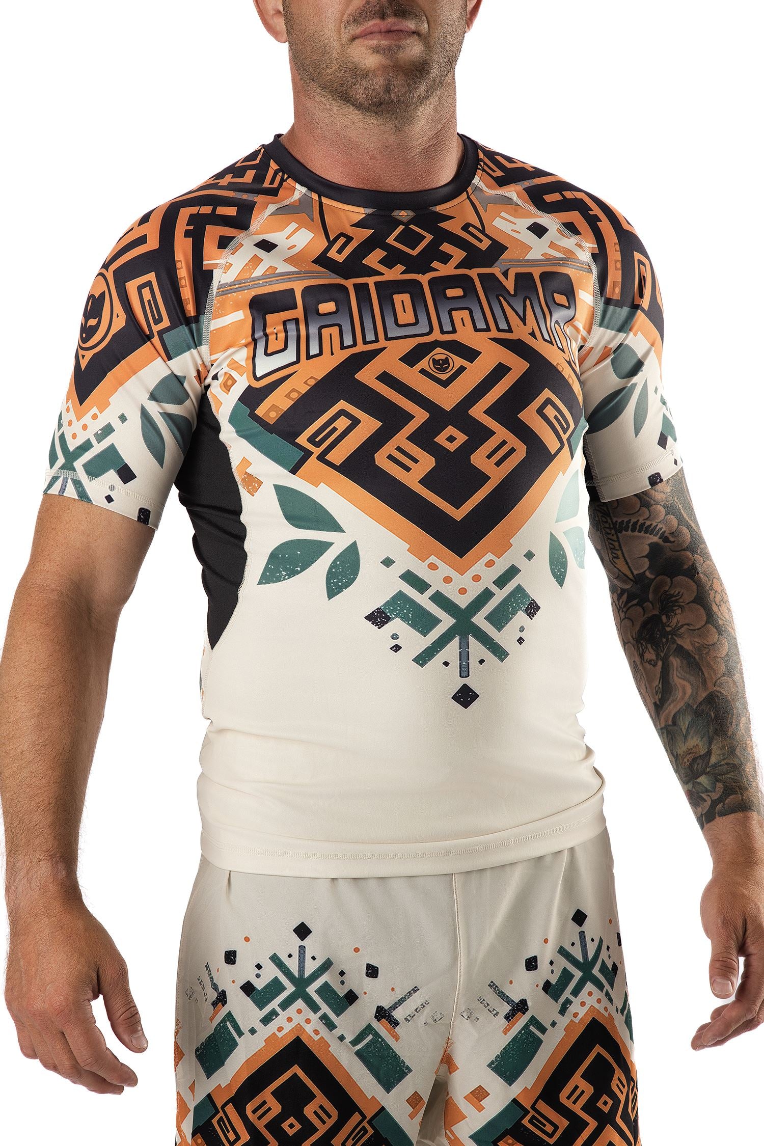 Men's Desert Relic Jiu Jitsu Rashguard - Short Sleeve、mySite、gigharbornorthrealestate