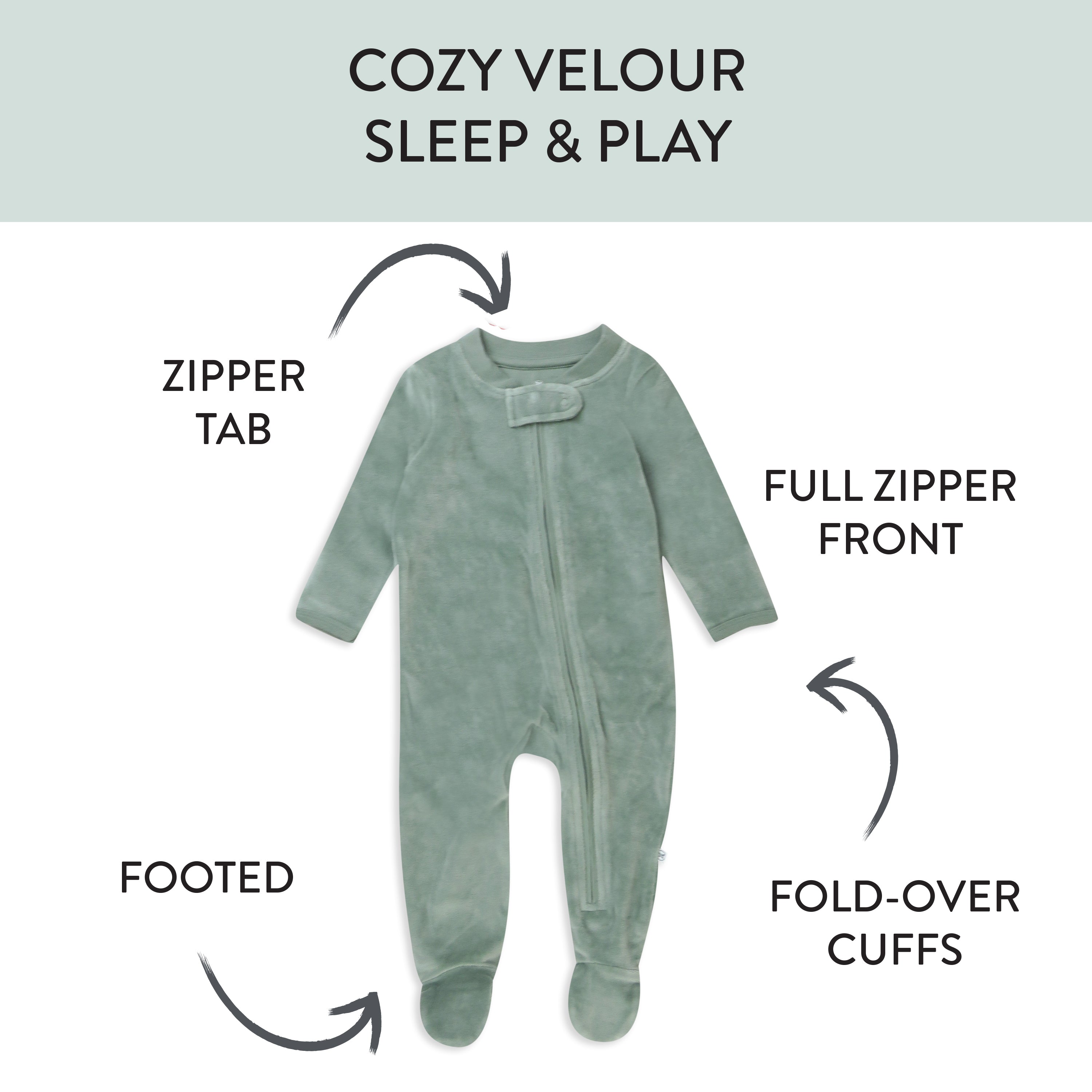  Organic Cotton Velour Sleep & Play、mySite、layawaytickets