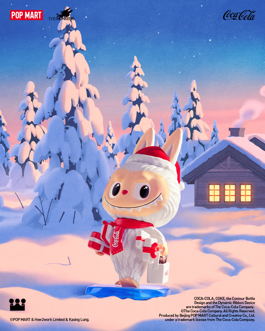  POP MART THE MONSTERS COCA-COLA Series Figures、mySite、greenlandpopulation