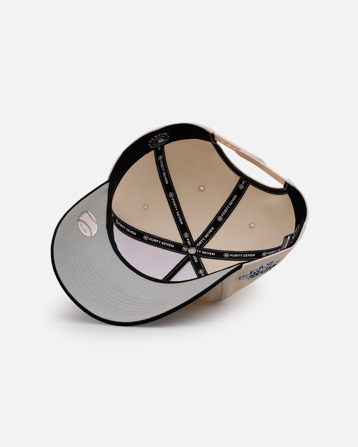 47 Brand Chicago White Sox 'Herringbone' 47 Offside Snapback Natural/Black、mySite、zt4zffjzw