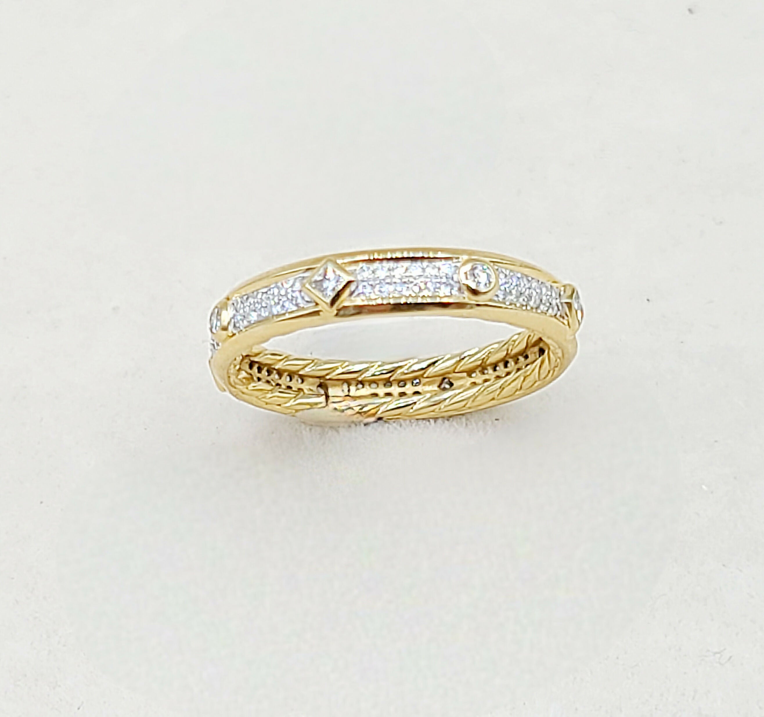 David Yurman Modern Renaissance Ring 18K Gold & Diamonds、mySite、hinf8tx79
