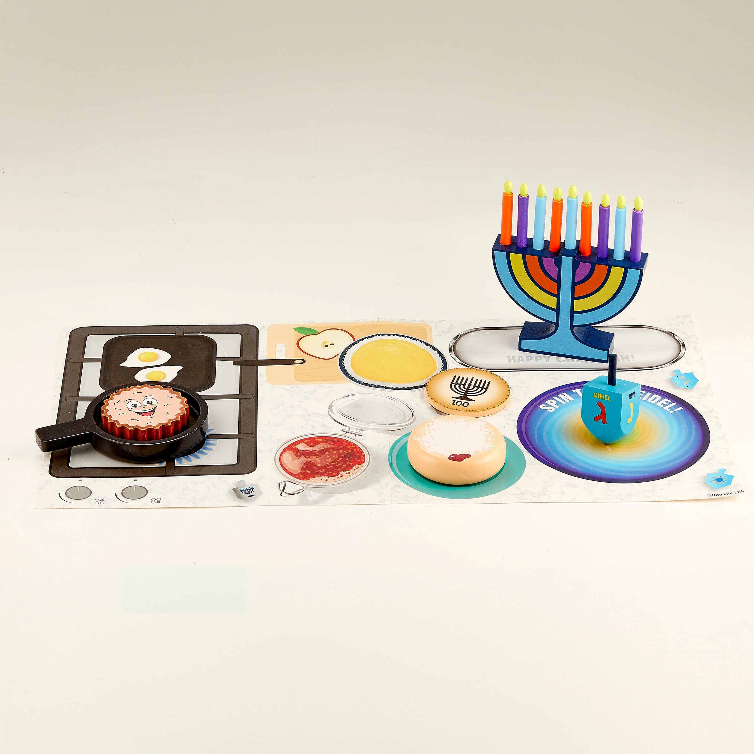 Deluxe Wood Hanukkah Play Set、mySite、topwebapps