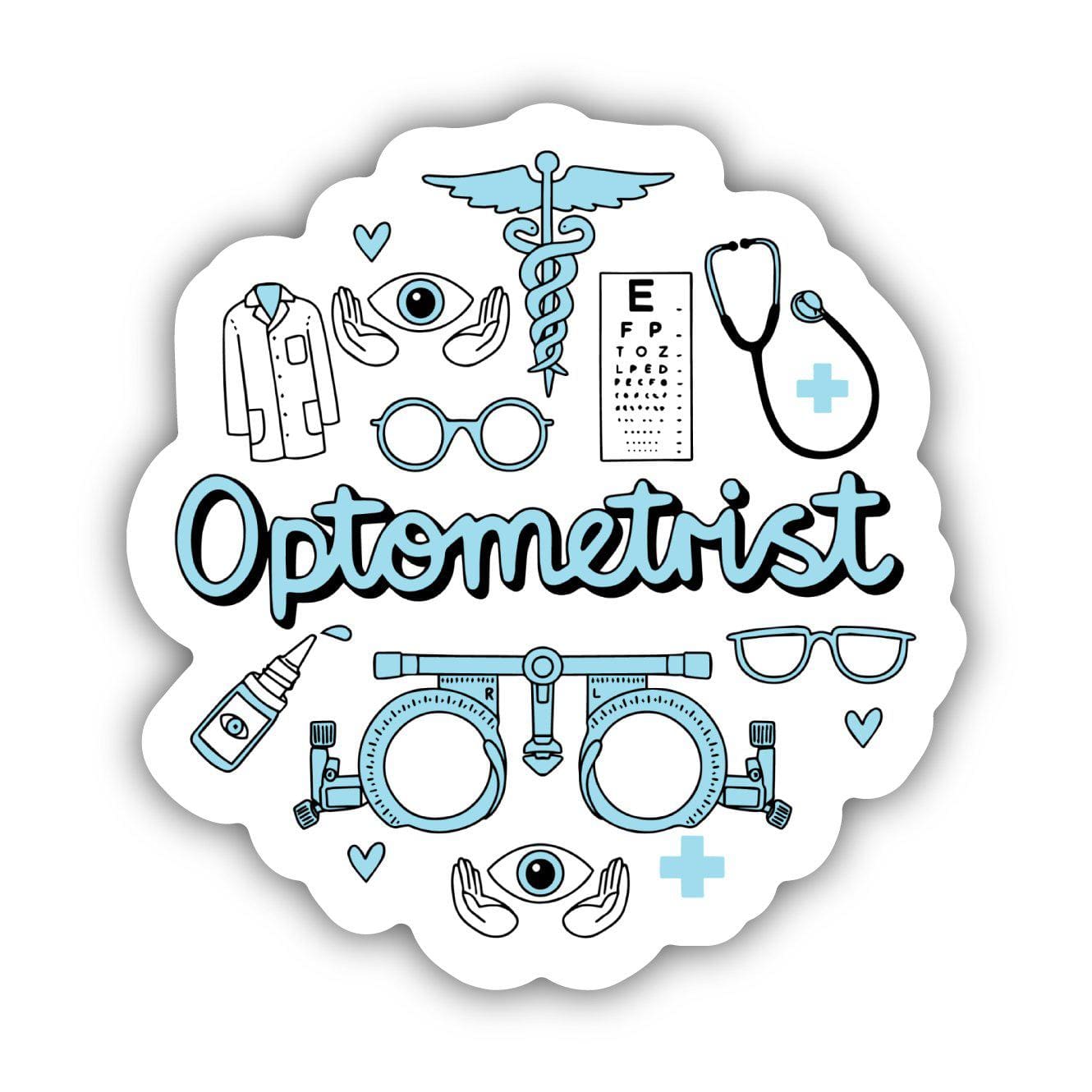 Optometrist Sticker、mySite、elrpsem3k