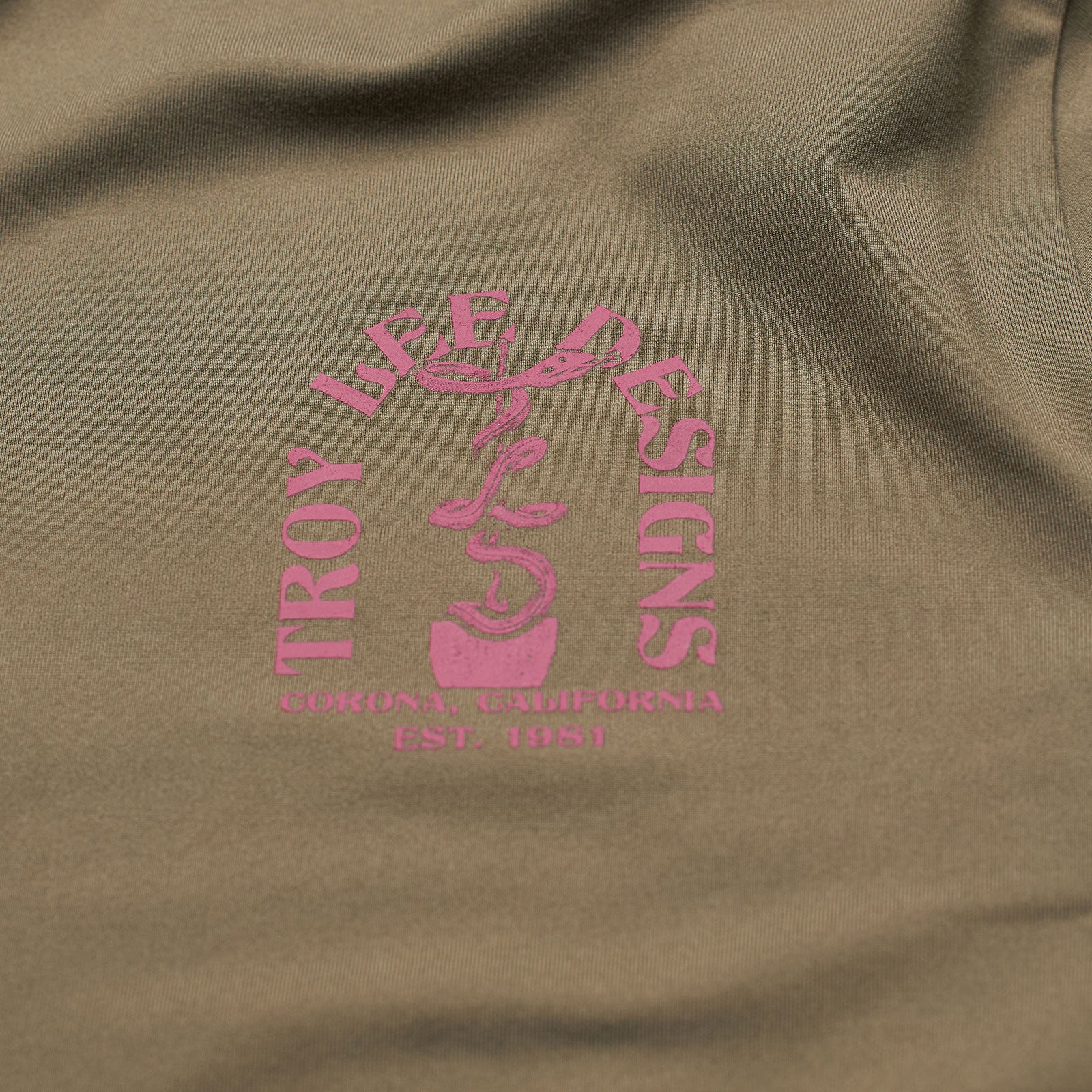 Ruckus Long Sleeve Ride Tee Fangs Olive、mySite、dreamappss