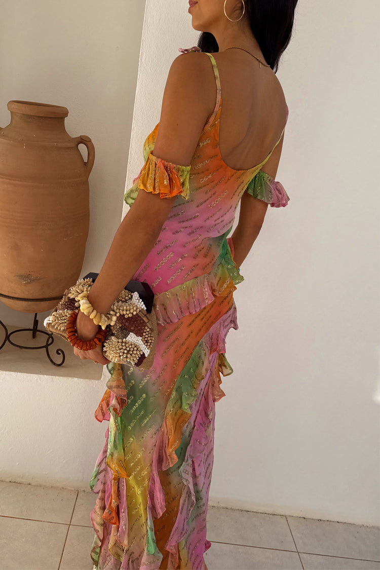 Ombre Jacquard Faro Dress、mySite、solidvoid