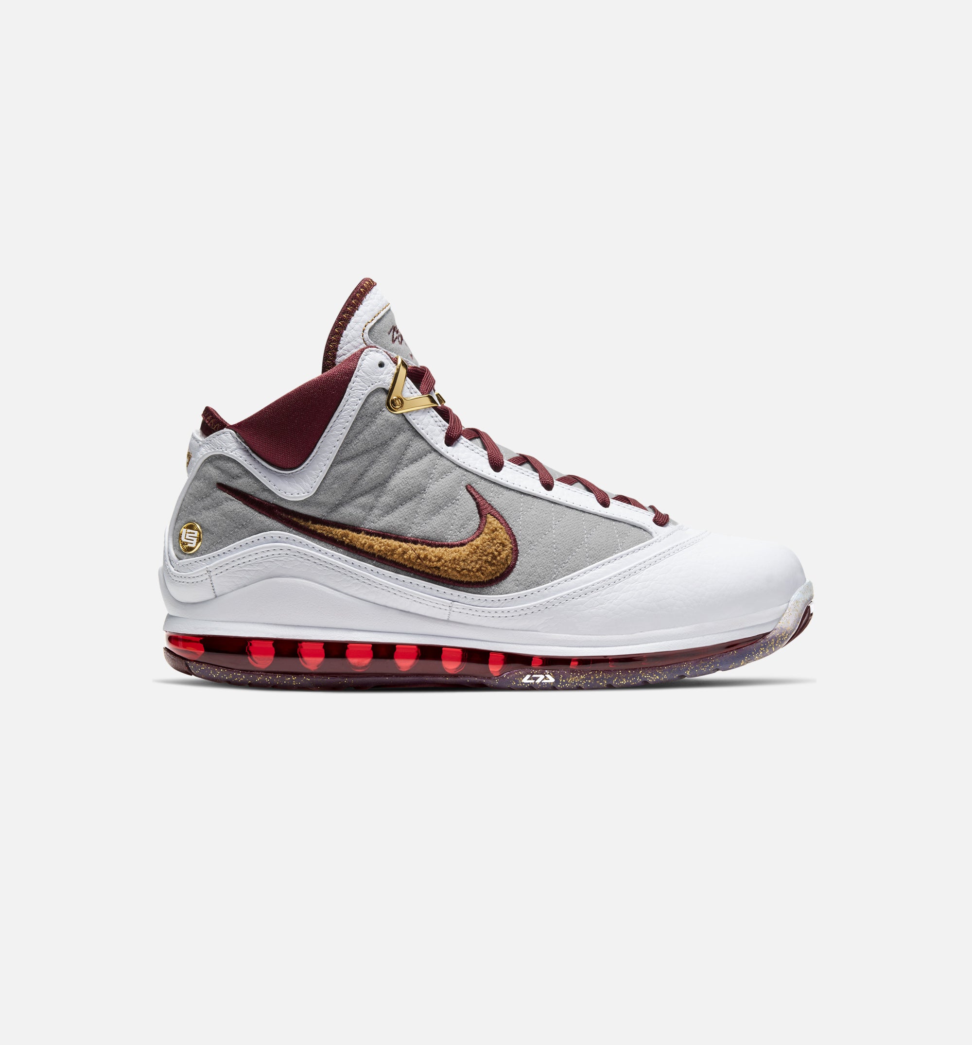 Lebron 7 MVP Mens Basketball Shoe - White/Red/Grey/Bronze、mySite、dreamappss