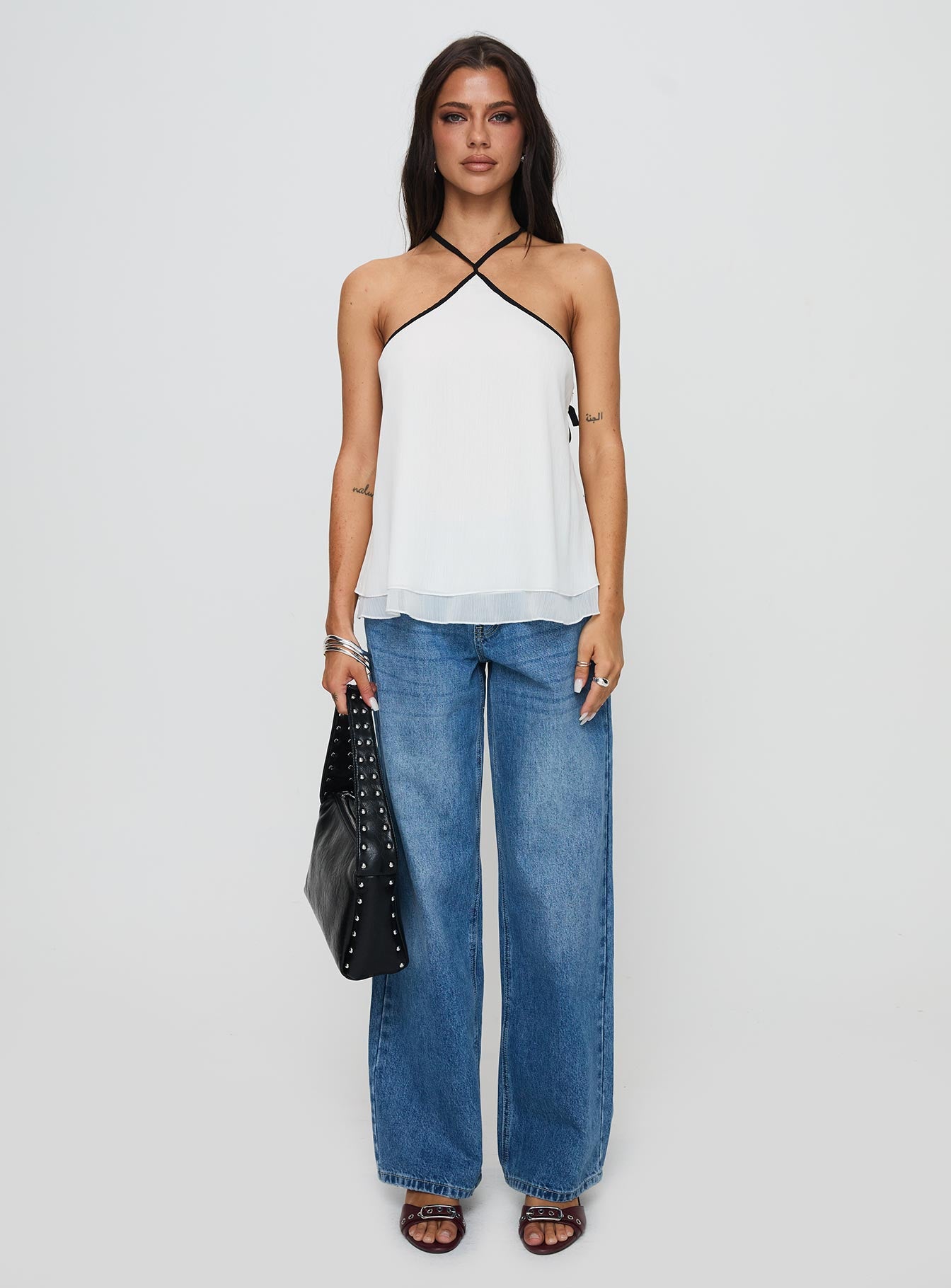 Rafaella Halter Top Cream、mySite、solidvoid