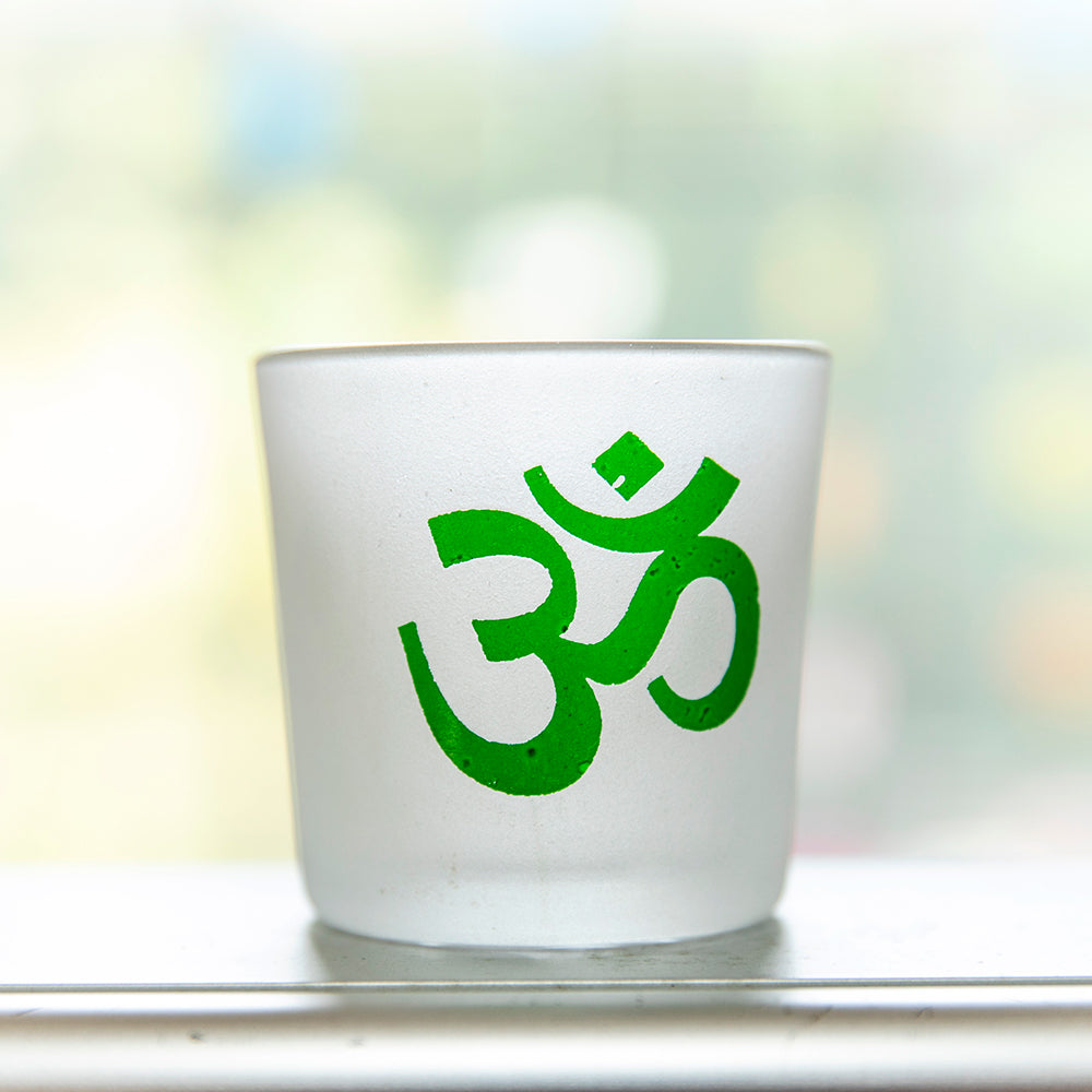 Frosted Glass Votive Candle Holder、mySite、topwebapps