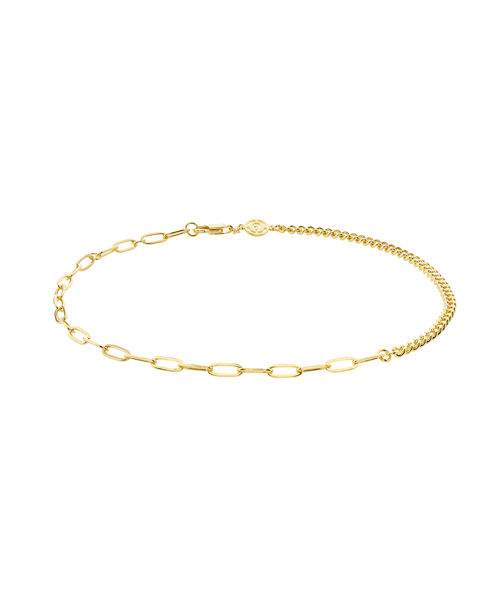  Vilma Anklet 18ct Gold Plated