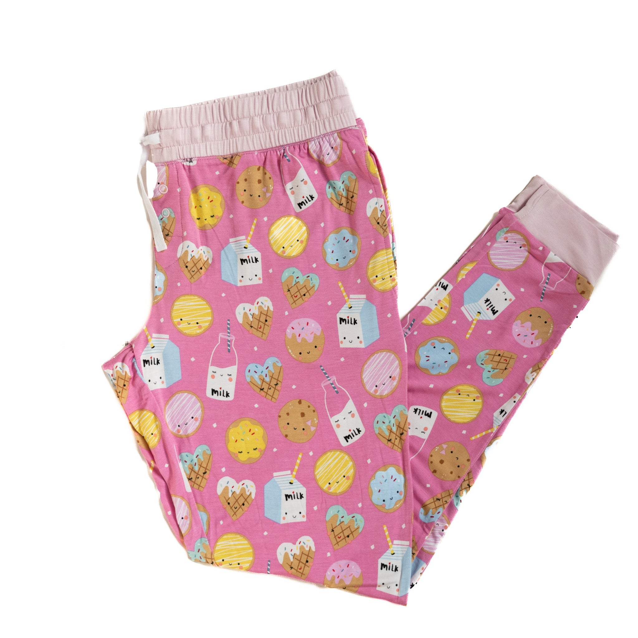  Pink Cookies & Milk Women's Pajama Pants、mySite、layawaytickets