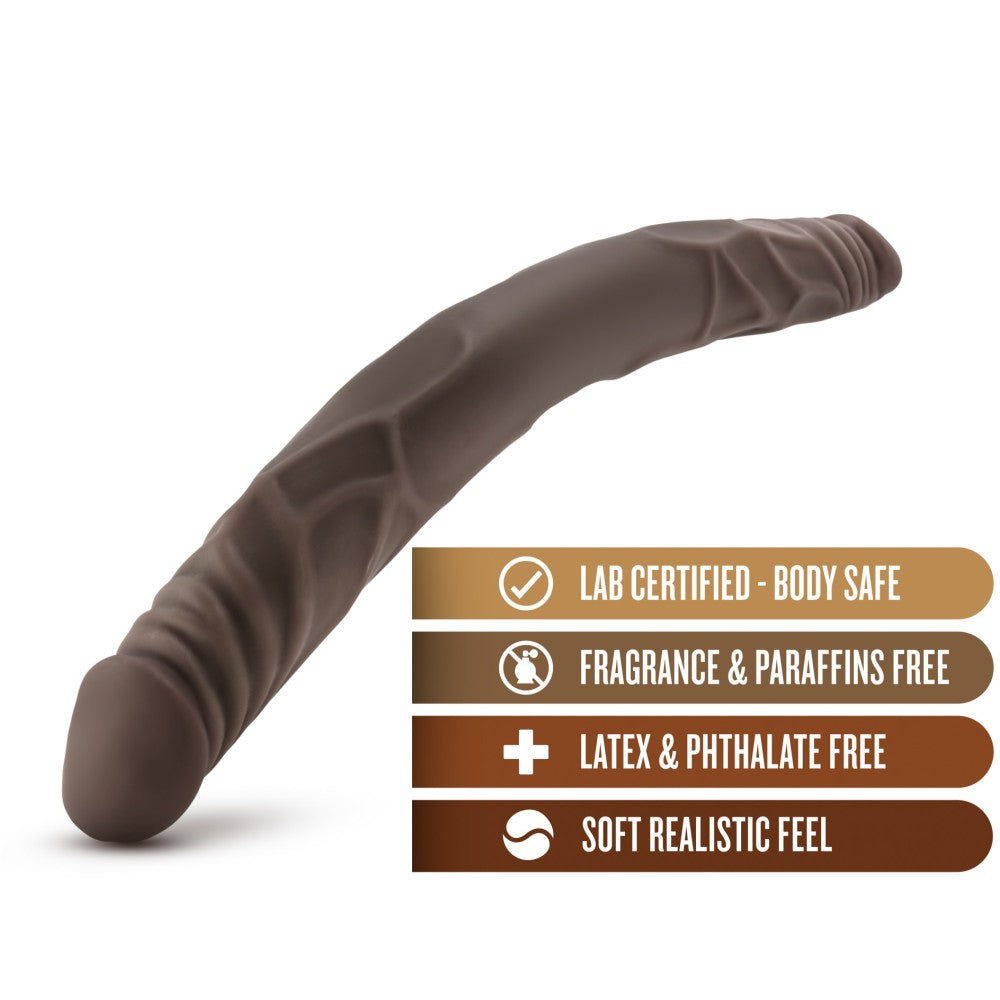 Dr. Skin By Blush® | Chocolate 14-Inch Long Dildo、mySite、bottomscart
