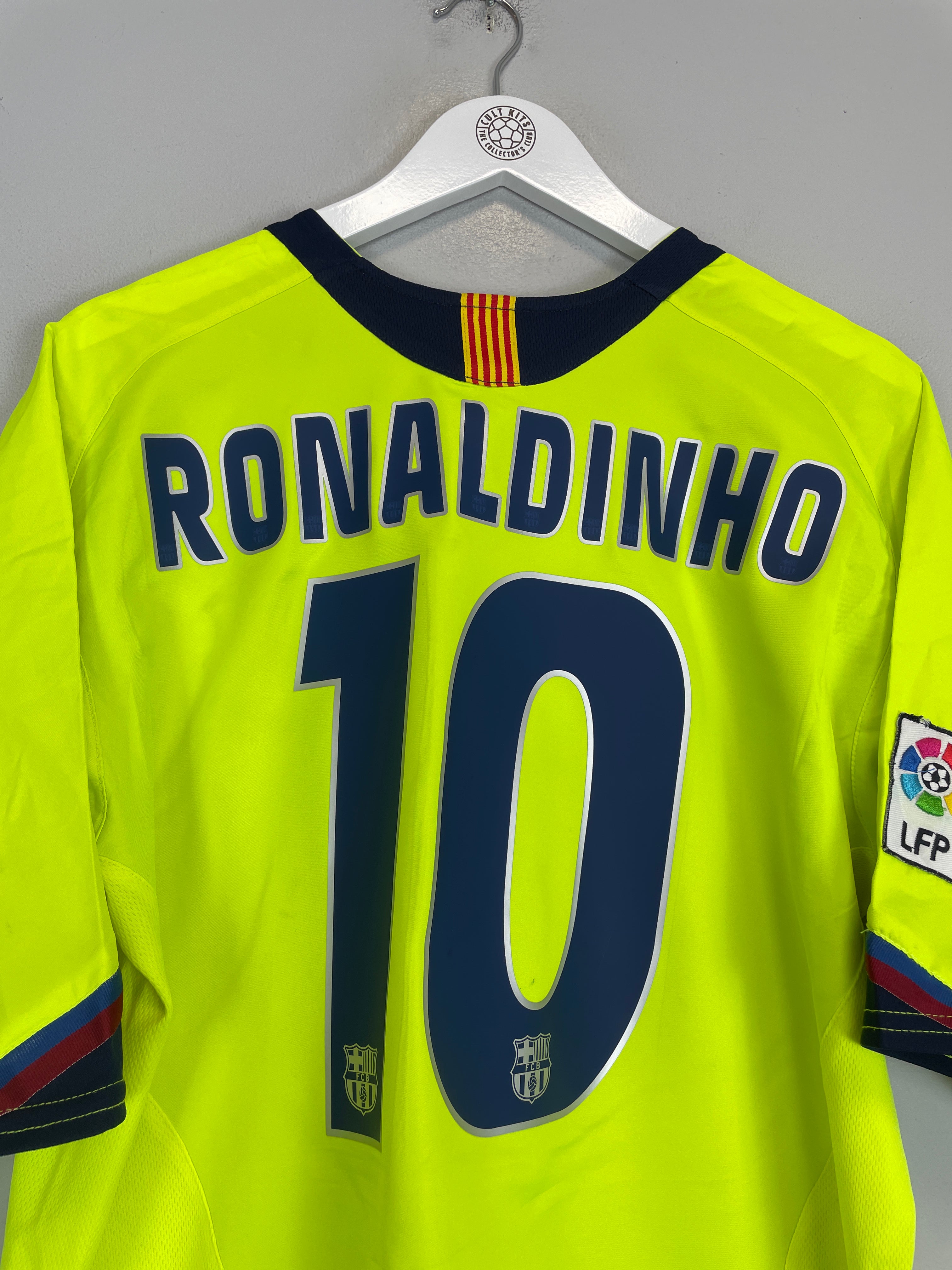 2005/06 BARCELONA RONALDINHO #10 AWAY SHIRT (XL) NIKE、mySite、sh2005/06 BARCELONA RONALDINHO #10 AWAY SHIRT (XL) NIKE、mySite、glenpowelloop_name
