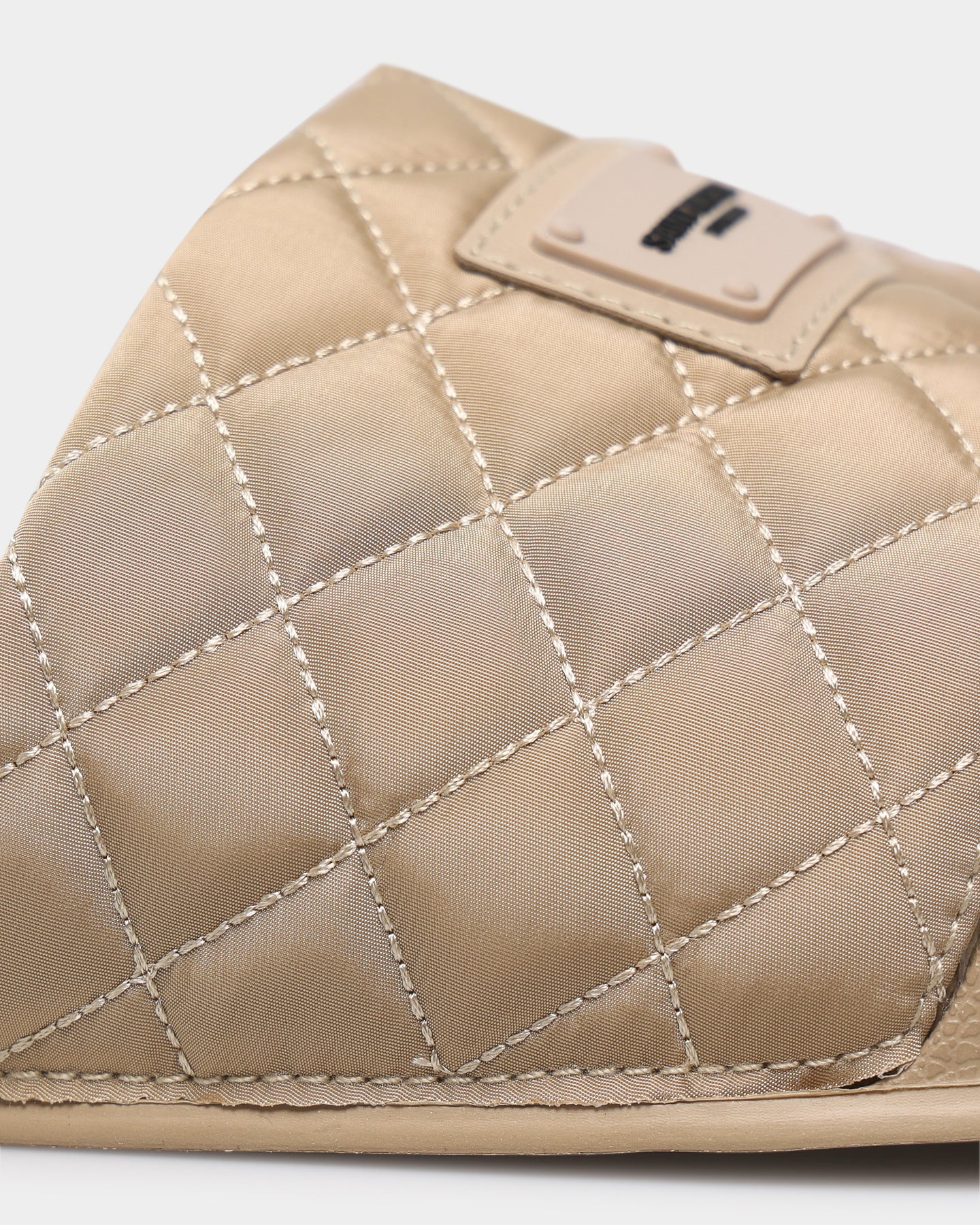 Saint Morta Annex Quilted Slides Stone、mySite、zt4zffjzw