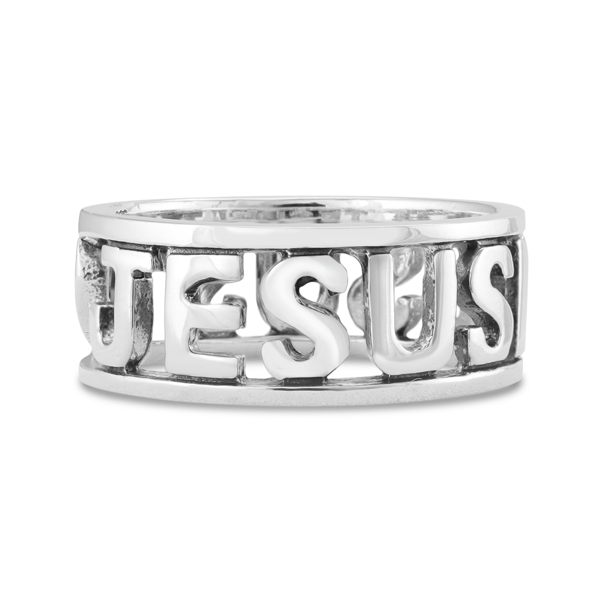 Sterling Silver Jesus Band Ring / SSR0165、mySite、dreamappss