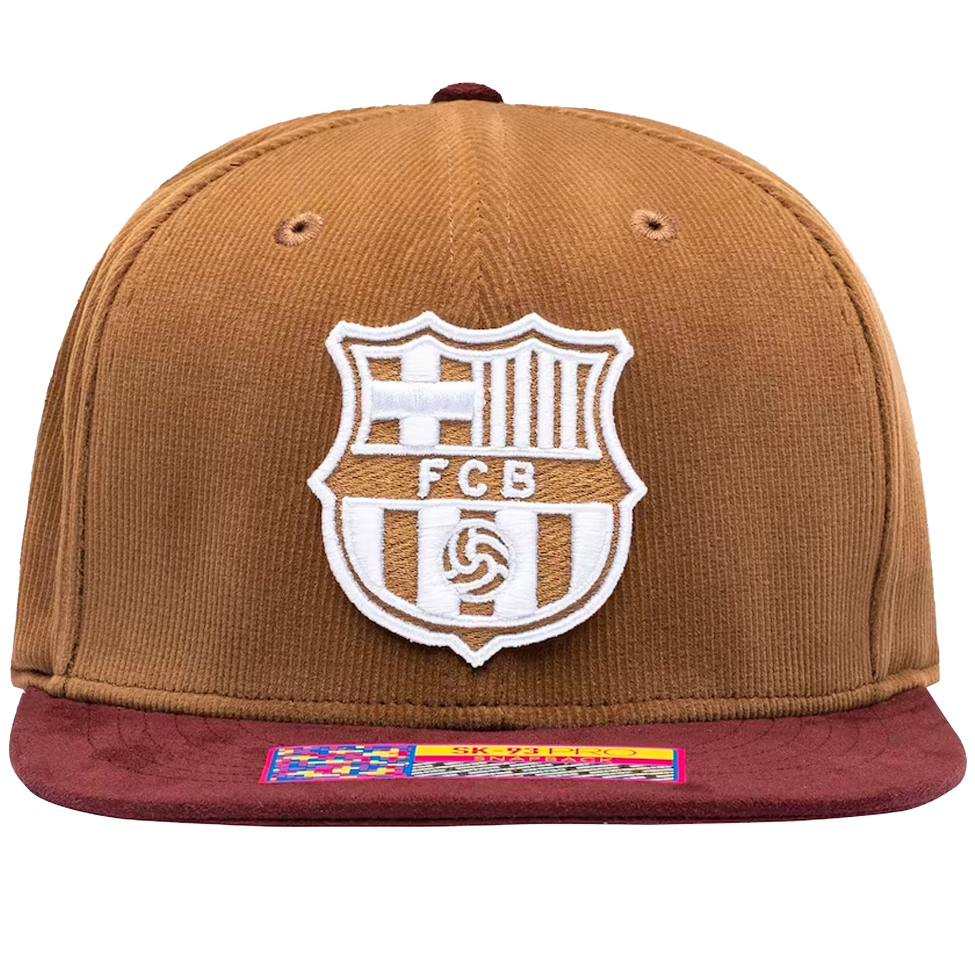 Fan Ink FC Barcelona Snapback Hat Brown、mySite、bottomscart