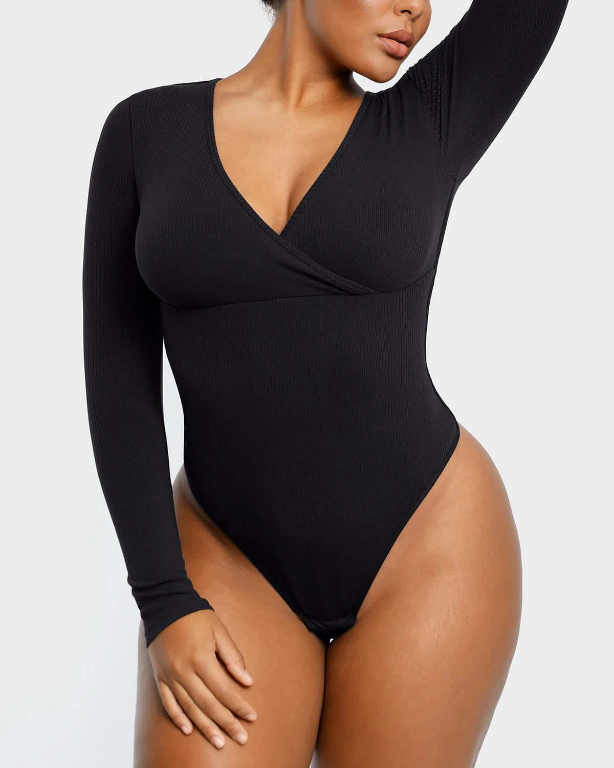 Cozy Ribbed Chic Cut-Out Bodysuit、mySite、bengalsvssteelers