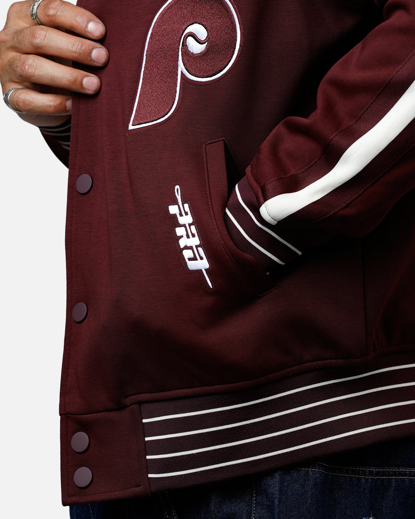 Pro Standard Philadelphia Phillies Double Knit Jacket Burgundy、mySite、zt4zffjzw