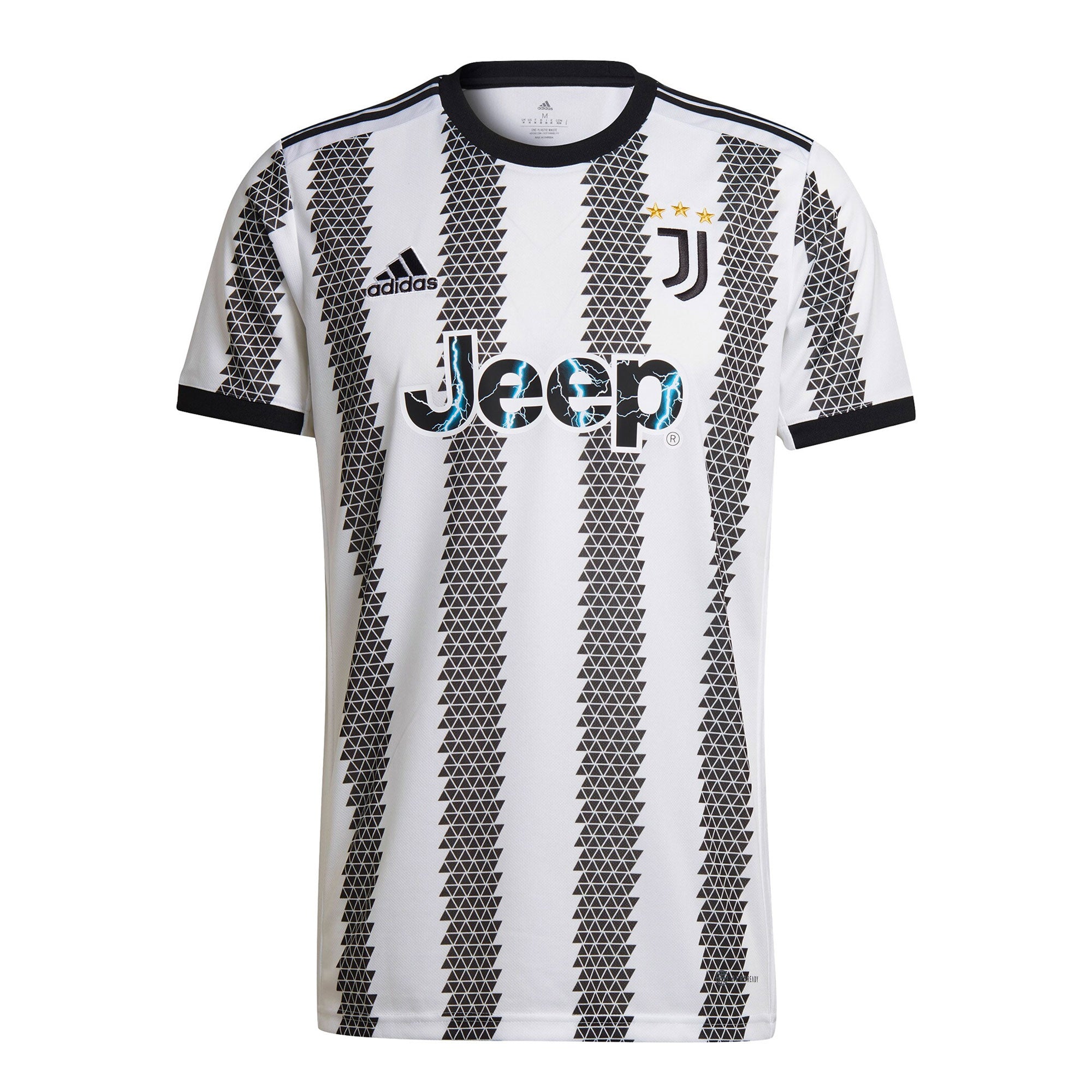 adidas Men's Juventus 2022/23 Home Jersey White/Black、mySite、noshort