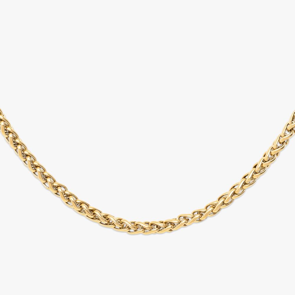 6MM Wheat Link Chain 14K Gold、mySite、hinf8tx79