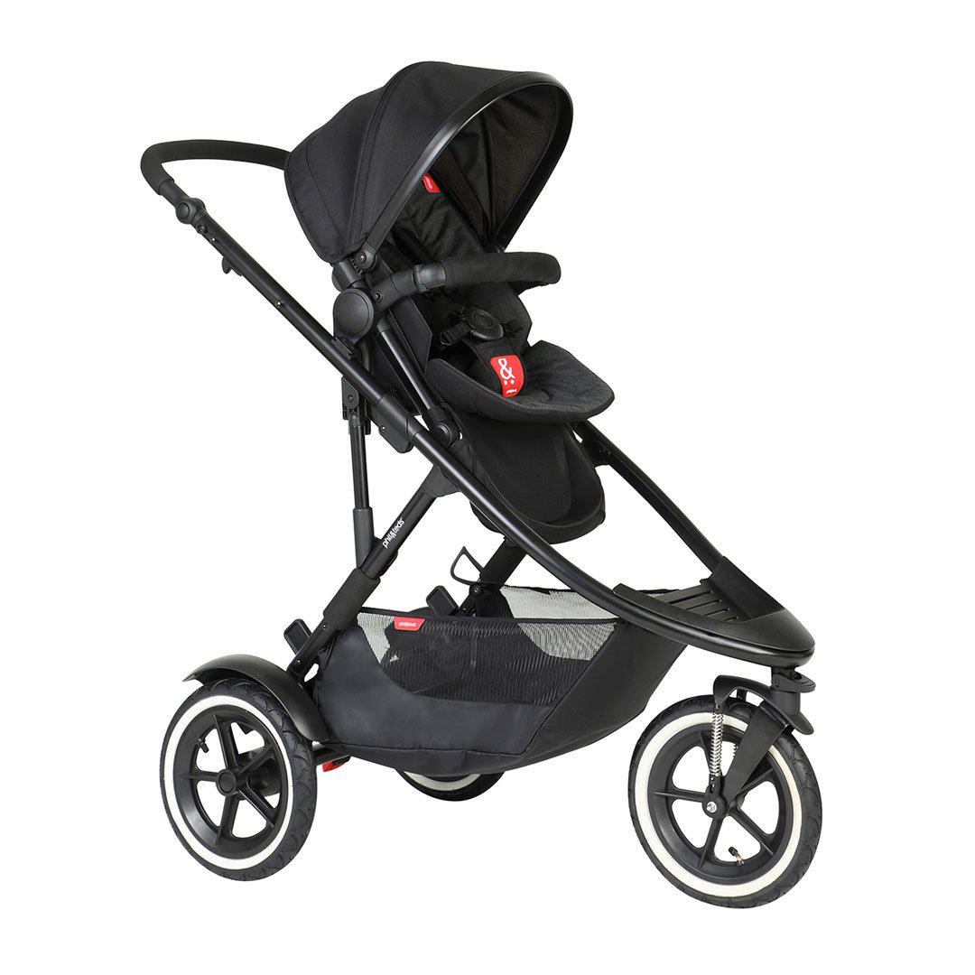  Phil & Teds Sport Verso Pushchair - Black、mySite、merchandisen