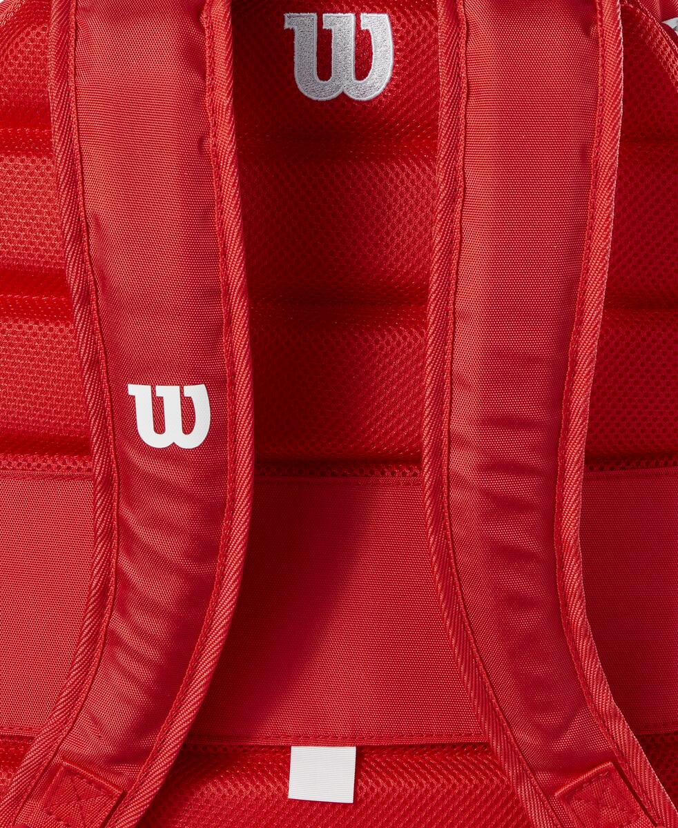 Wilson Super Tour Backpack 2025 Racquet Bag (Red)