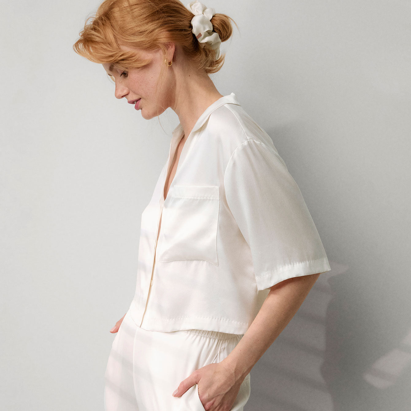 Washable Silk Classic Scrunchie、mySite、bengalsvssteelers