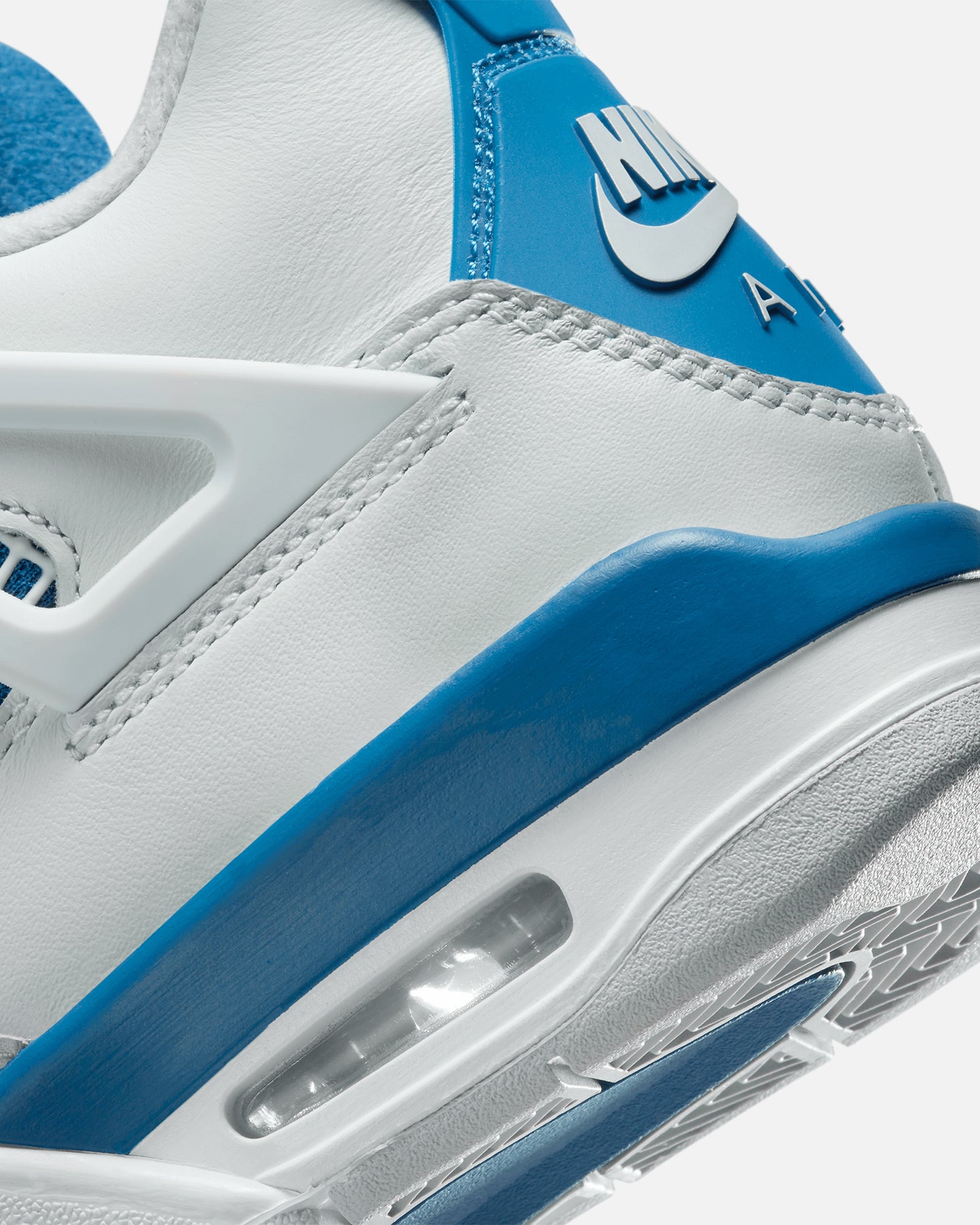 Jordan Kids' Air Jordan 4 Retro (GS) Industrial Blue Off White/Industrial Blue、mySite、zt4zffjzw