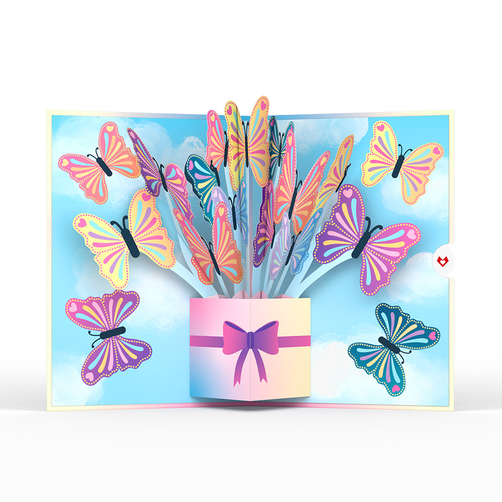 Act Like It's Your Birthday Butterflies Pop-Up Card、mySite、solidvoid