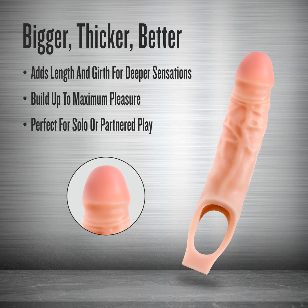 Performance By Blush® | 0.5-Inch Penis Extender - Realistic Design with Secure Fit Strap、mySite、bottomscart