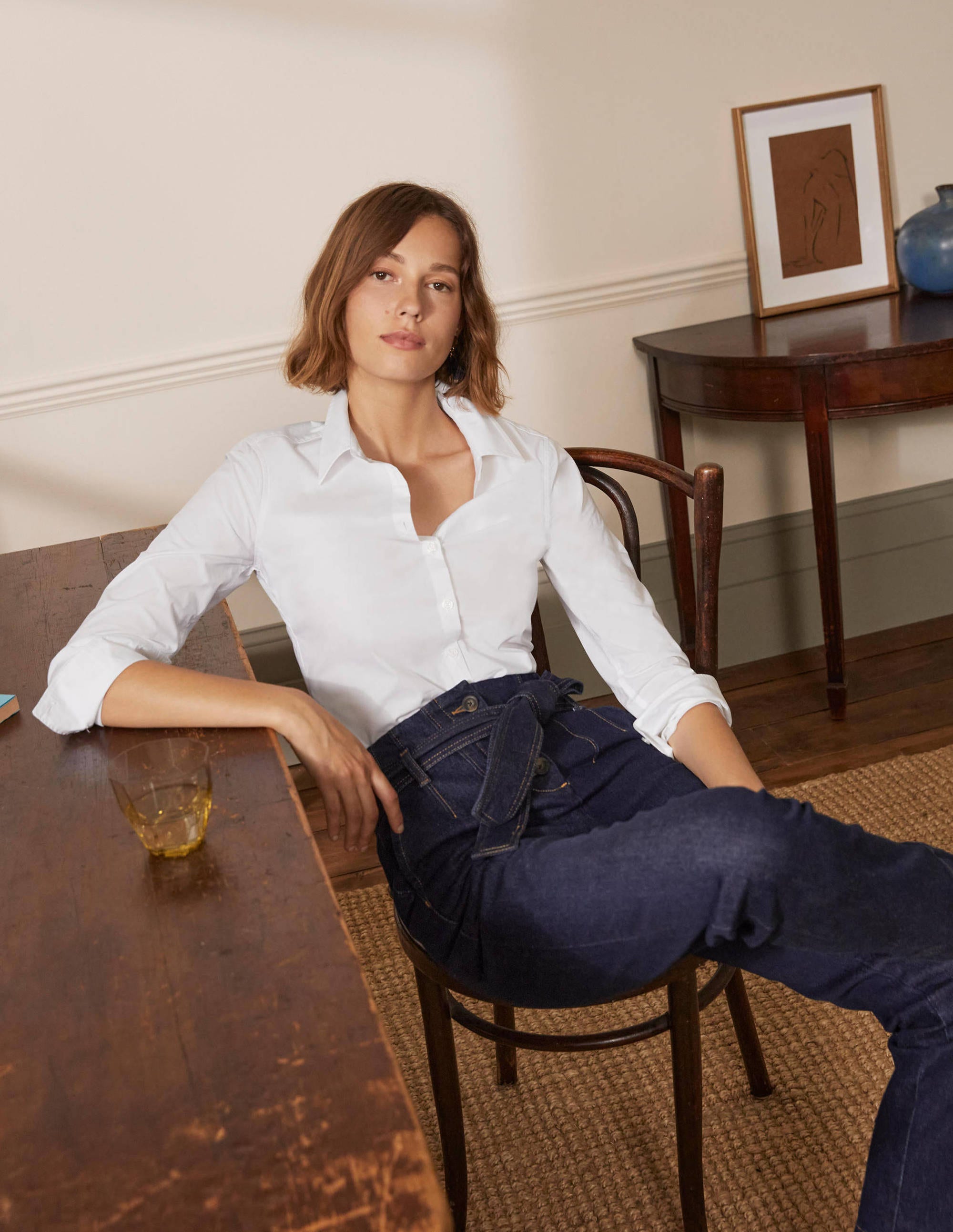  The Cotton Shirt-White、mySite、ashleygrahame