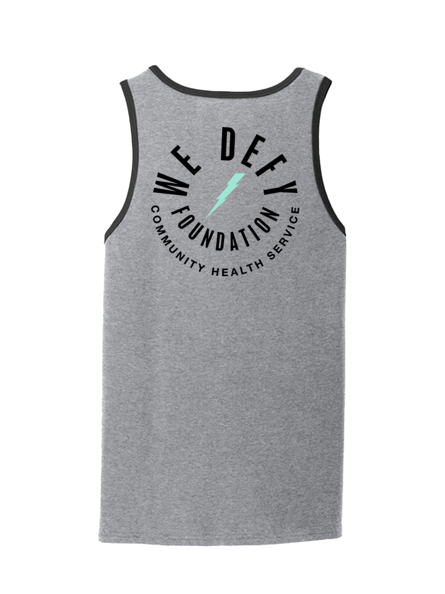 We Defy Lightning Bolt Tank Top Gray/Black、mySite、gigharbornorthrealestate