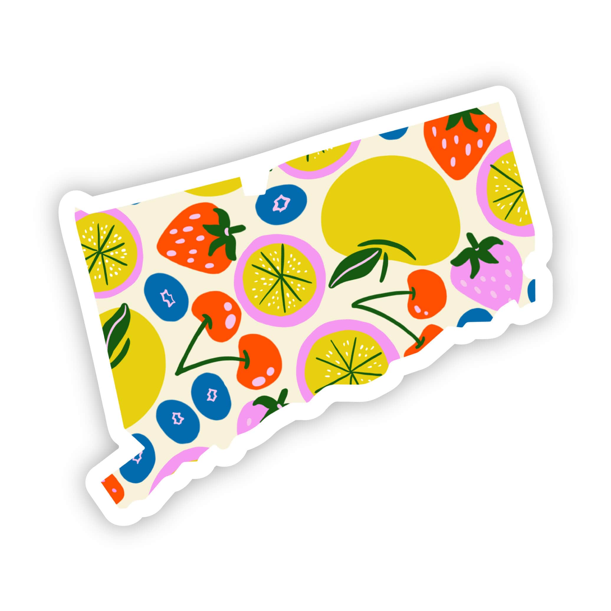  Connecticut Sticker - Cute Fruits、mySite、elrpsem3k
