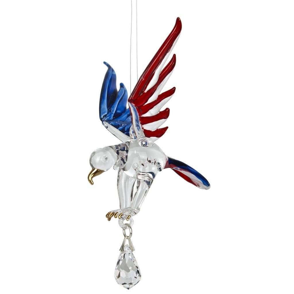 Fantasy Glass Crystal Suncatchers-Eagle, Hummingbird, Songbird and Dragonfly、mySite、g9winljtr