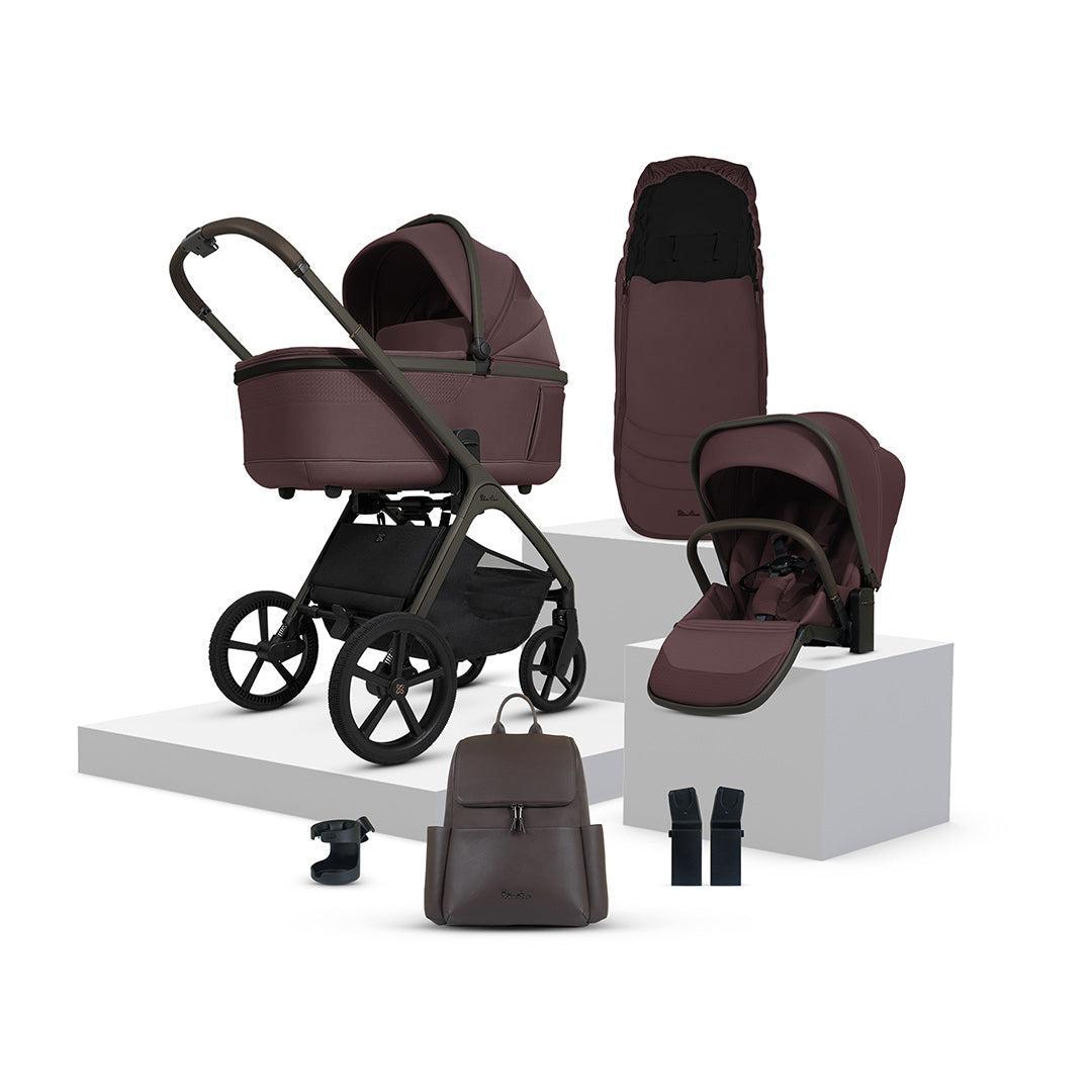 Silver Cross Cove Pushchair Accessory Bundle - Damson、mySite、merchandisen