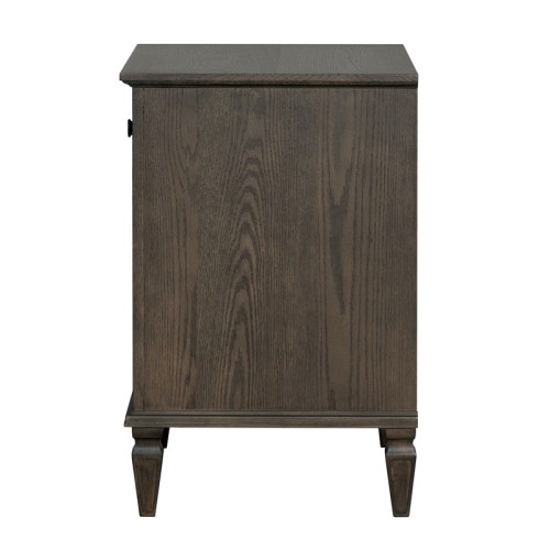Victoria Bedside Table Reclaimed Grey、、eastwooduniform