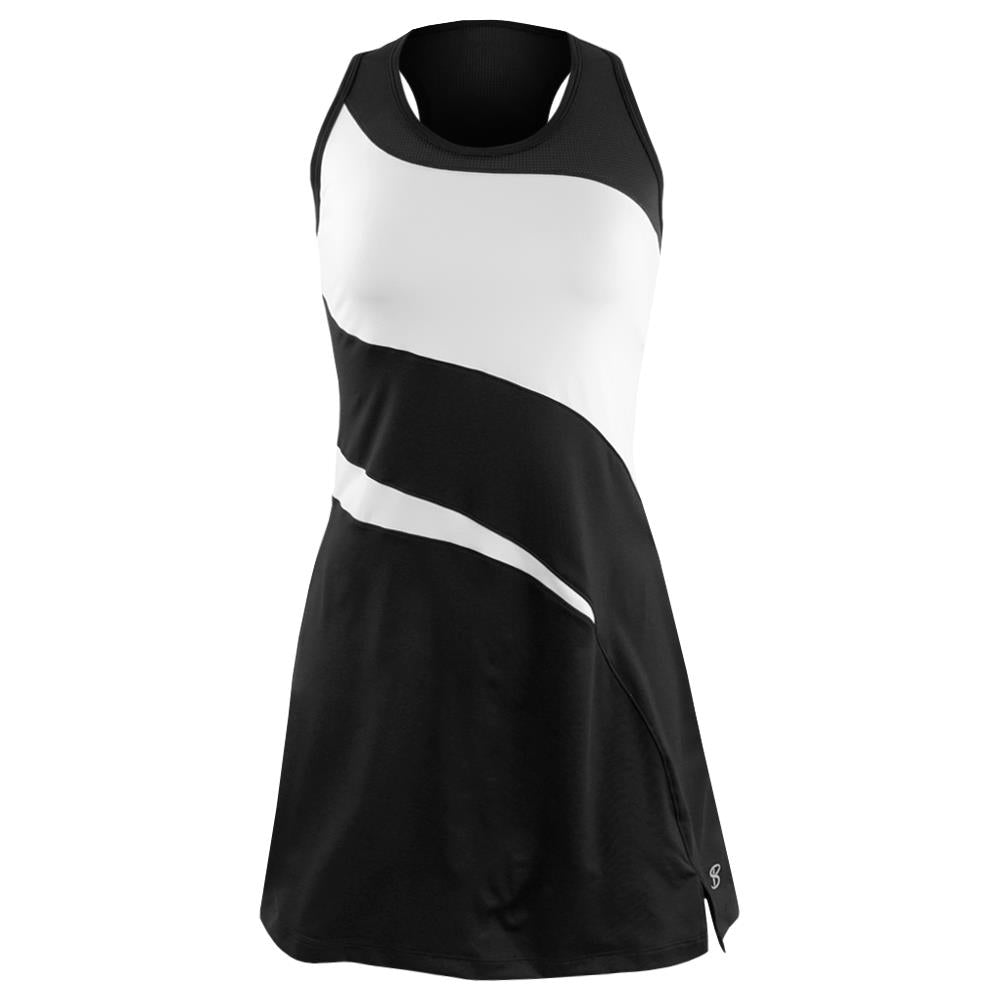 Sofibella Women's Monochrome Dress - Black/White