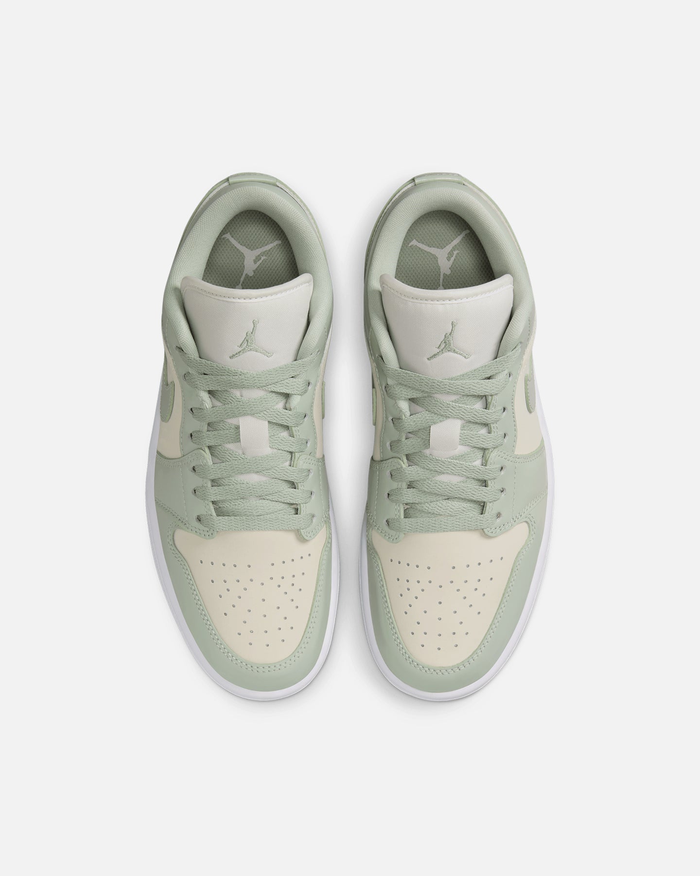 Jordan Women's Air Jordan 1 Low SE Sail/Seafoam Metallic Silver、mySite、zt4zffjzw