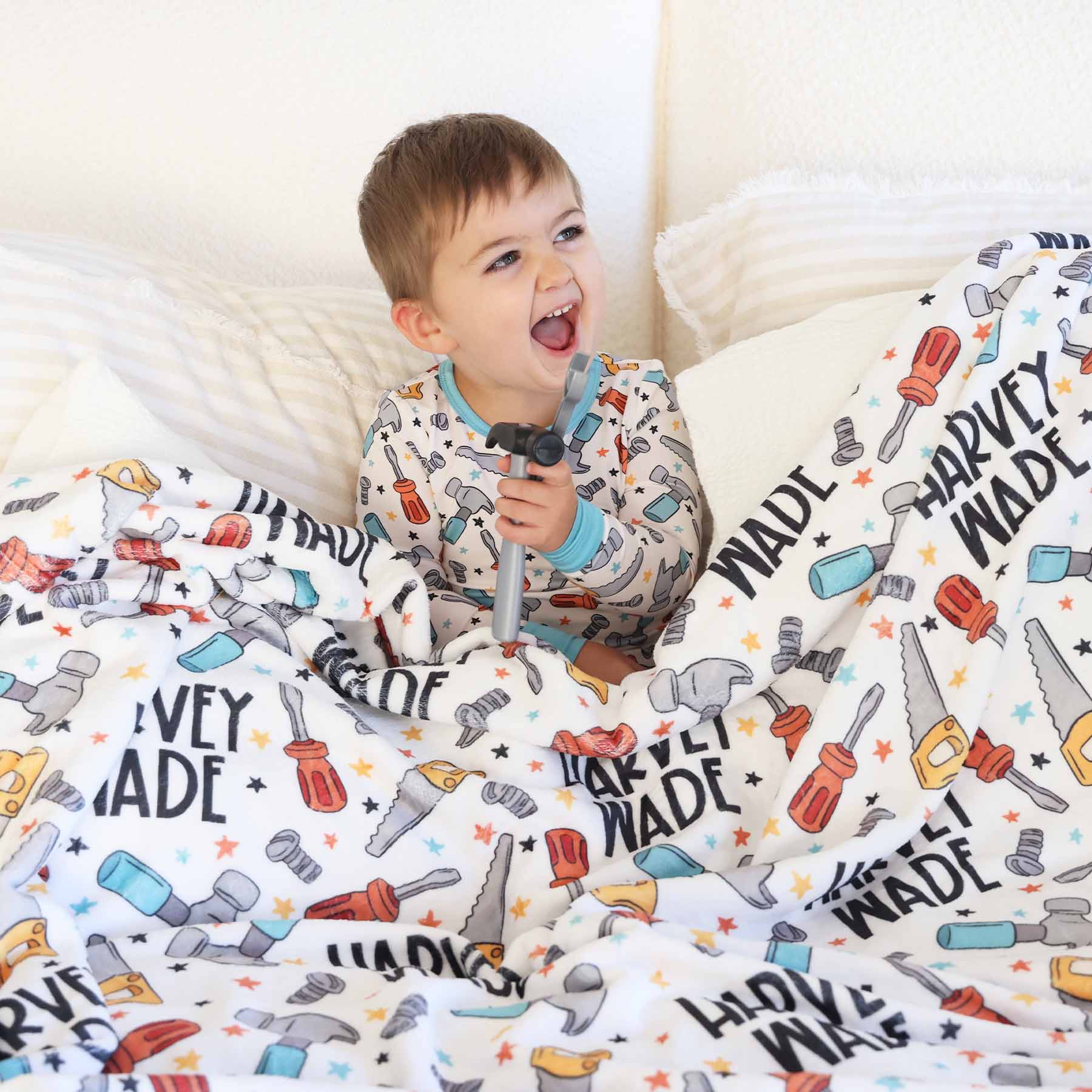  Personalized Themed Blankets for Boys、mySite、layawaytickets