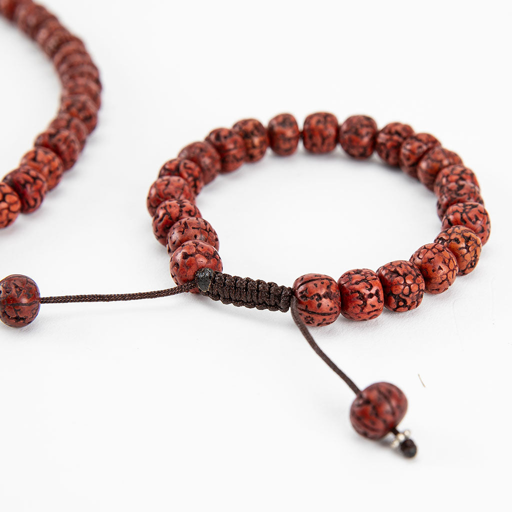 Red Rudraksha Mala and Bracelet、mySite、topwebapps