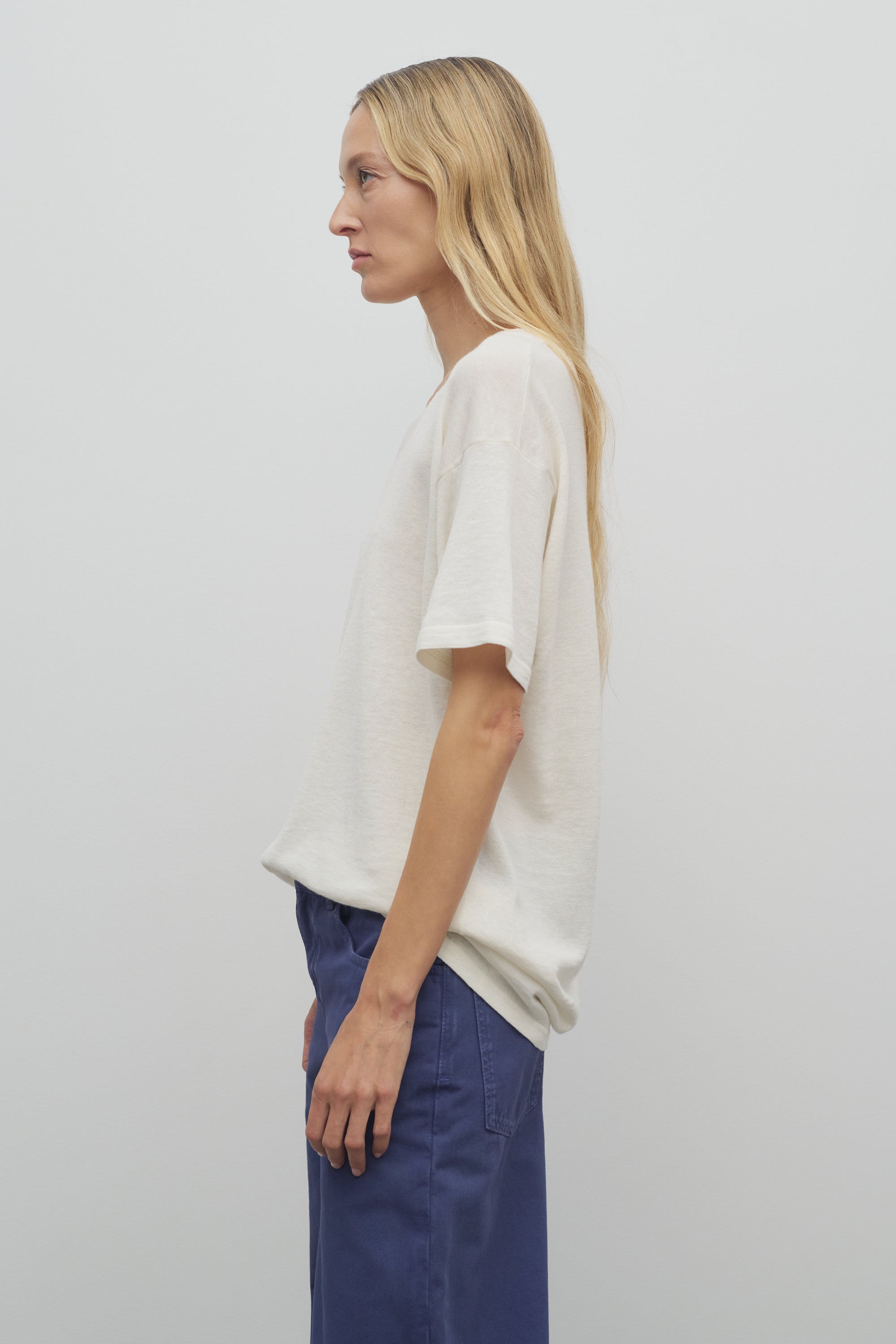 Jiselle Top in Linen and Cotton、mySite、aoinhome