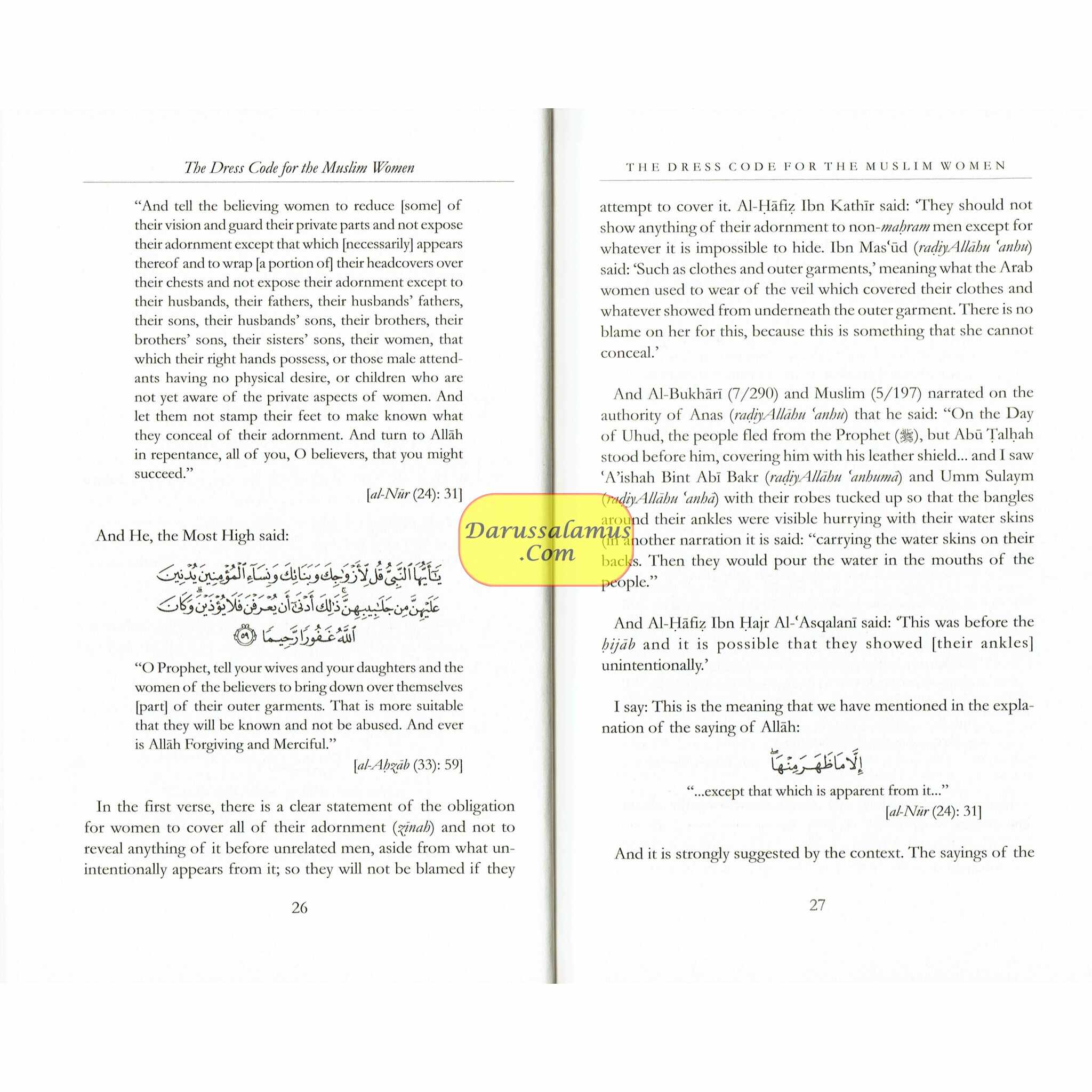 The Dress Code For The Muslim Women By Imam Muhammad Naasirud-Deen Al-Albaani、mySite、topwebapps