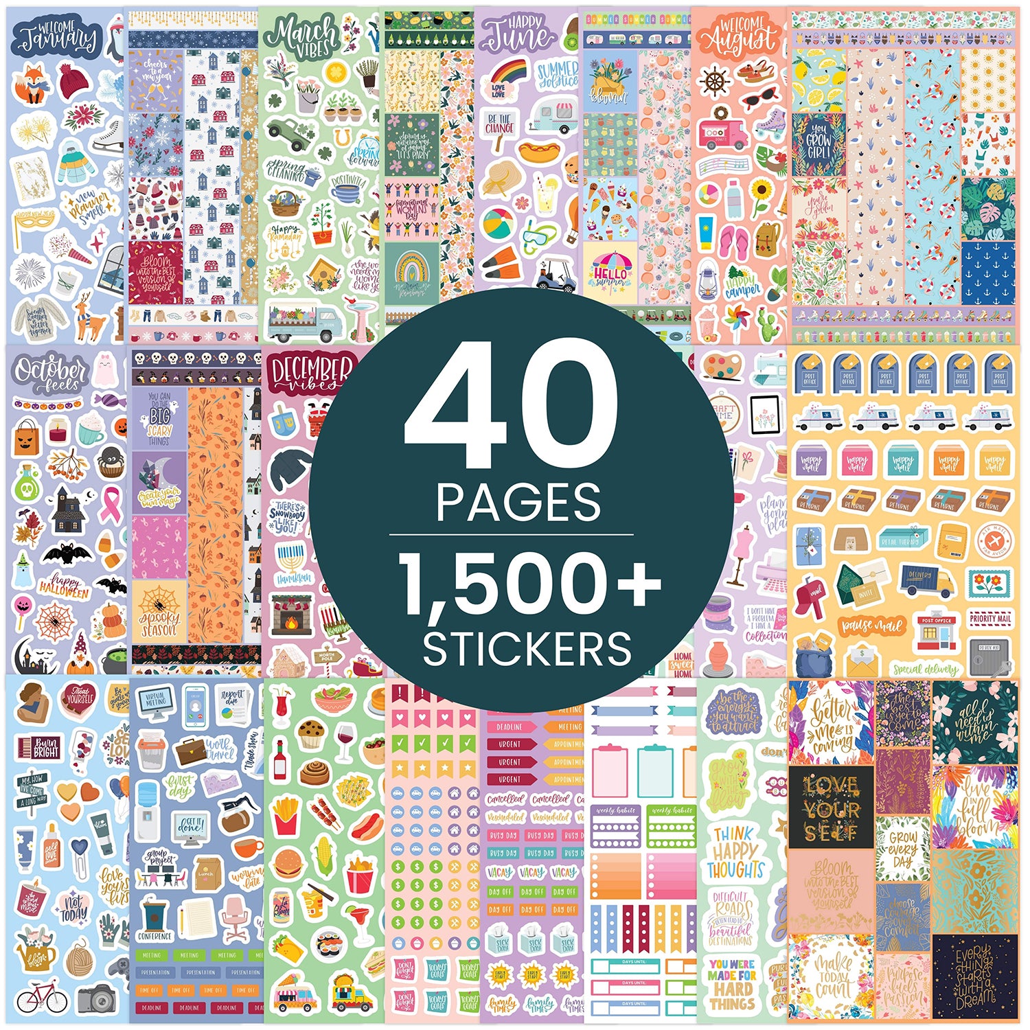  Stickers Make Everything Better Sticker Book、mySite、ghnorth