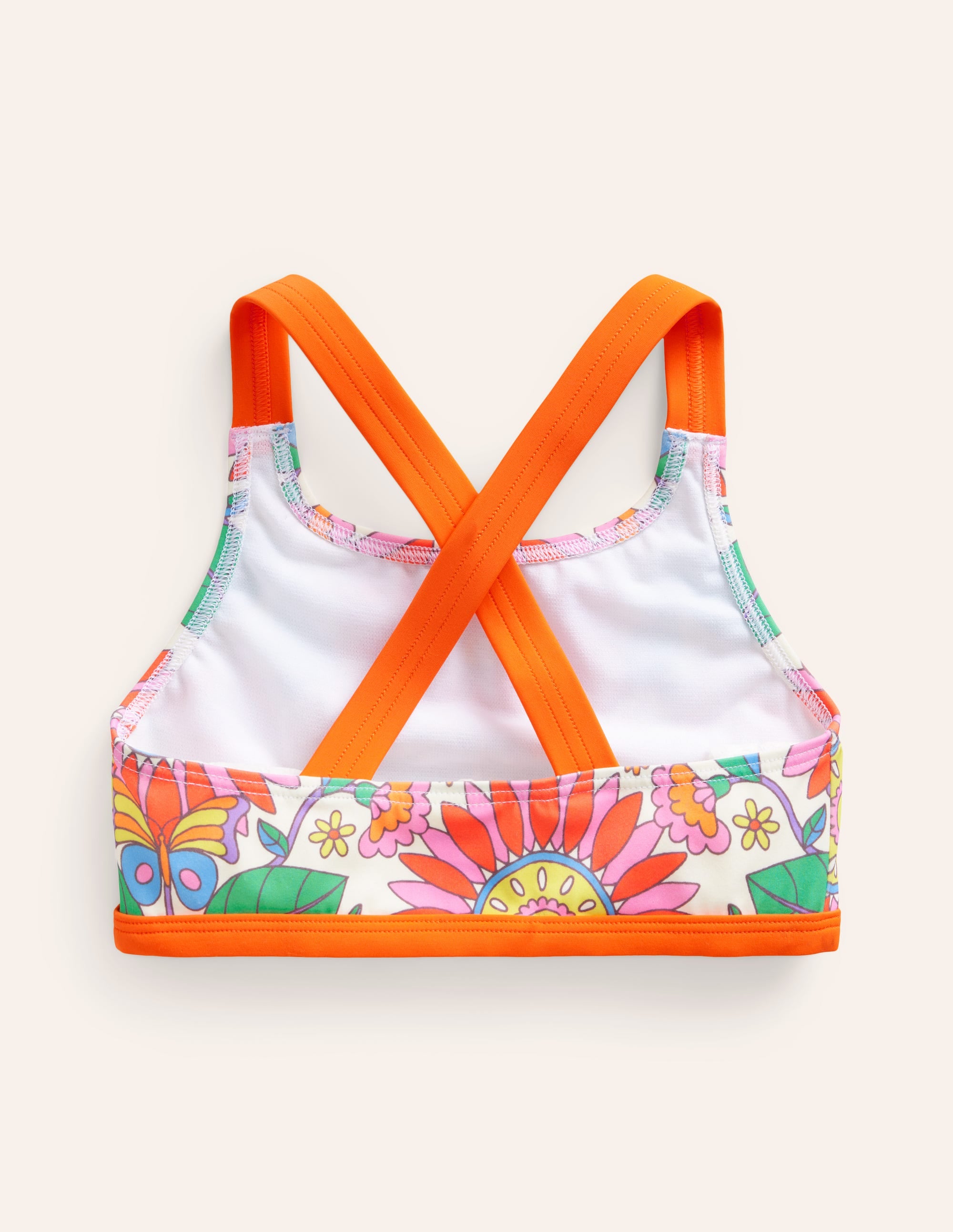  Cross Back Bikini Top-Multi Daisy Vine、mySite、ashleygrahame