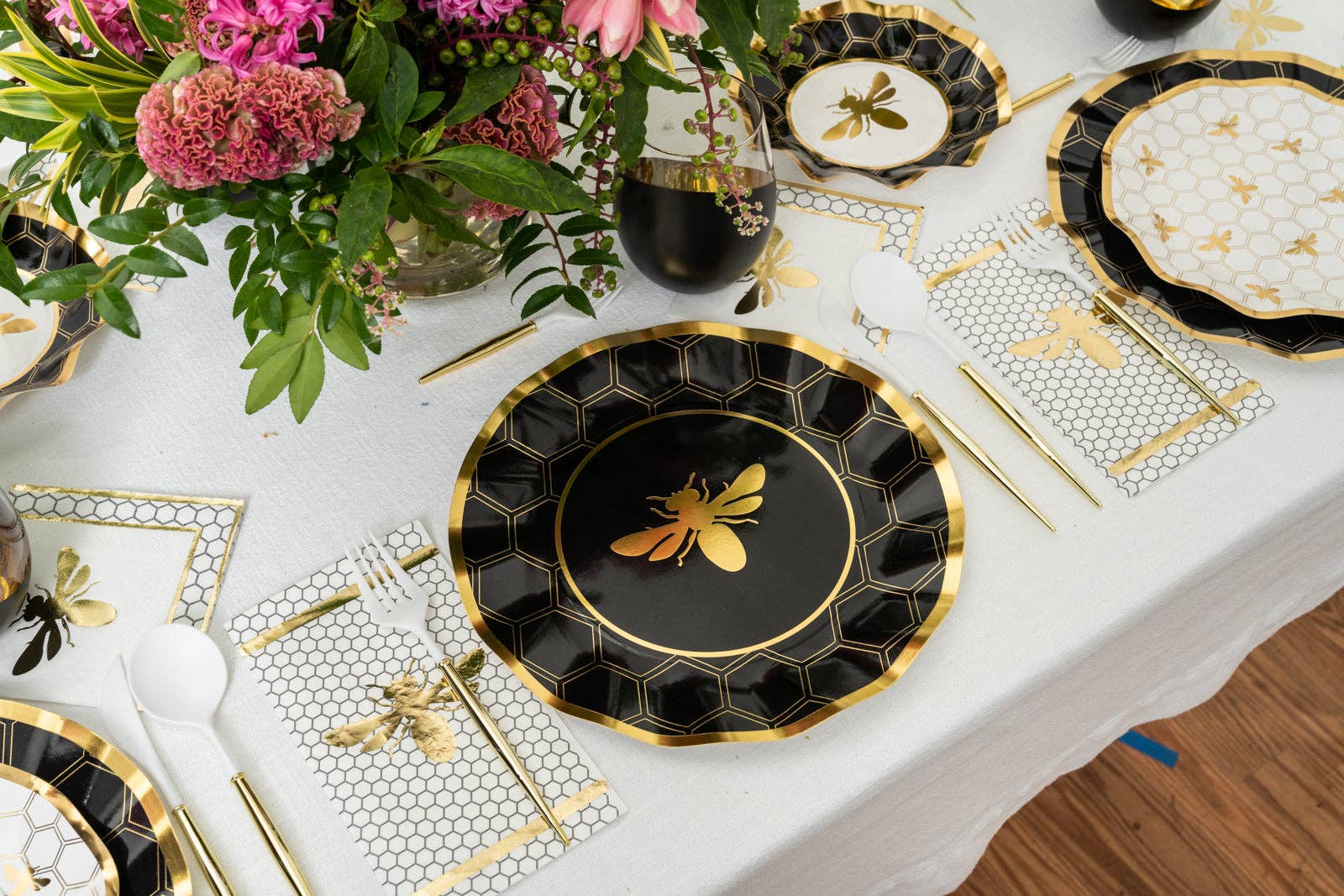 Honeybee Paper Guest Towels - Set of 20、mySite、topwebapps