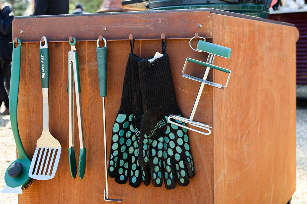 Big Green Egg Corten Steel Kitchen、mySite、noshort