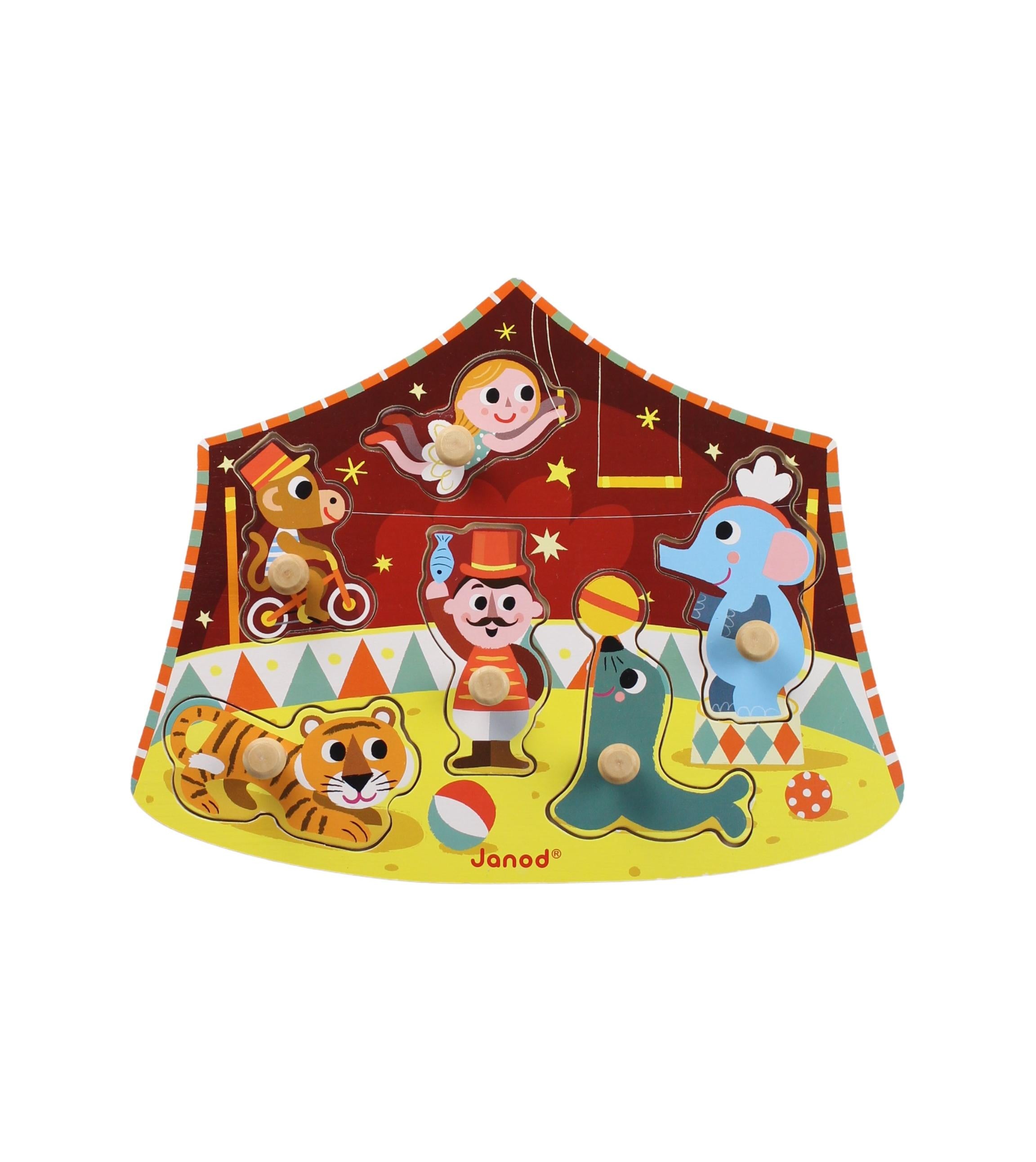 Janod Board Game & Puzzle O/S、mySite、g9winljtr