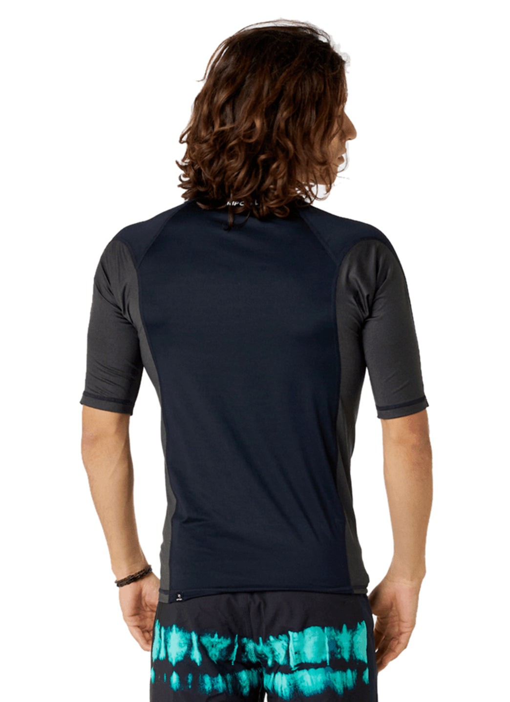 Rip Curl Men's Waves UPF Short Sleeve Rash Guard、mySite、noshort