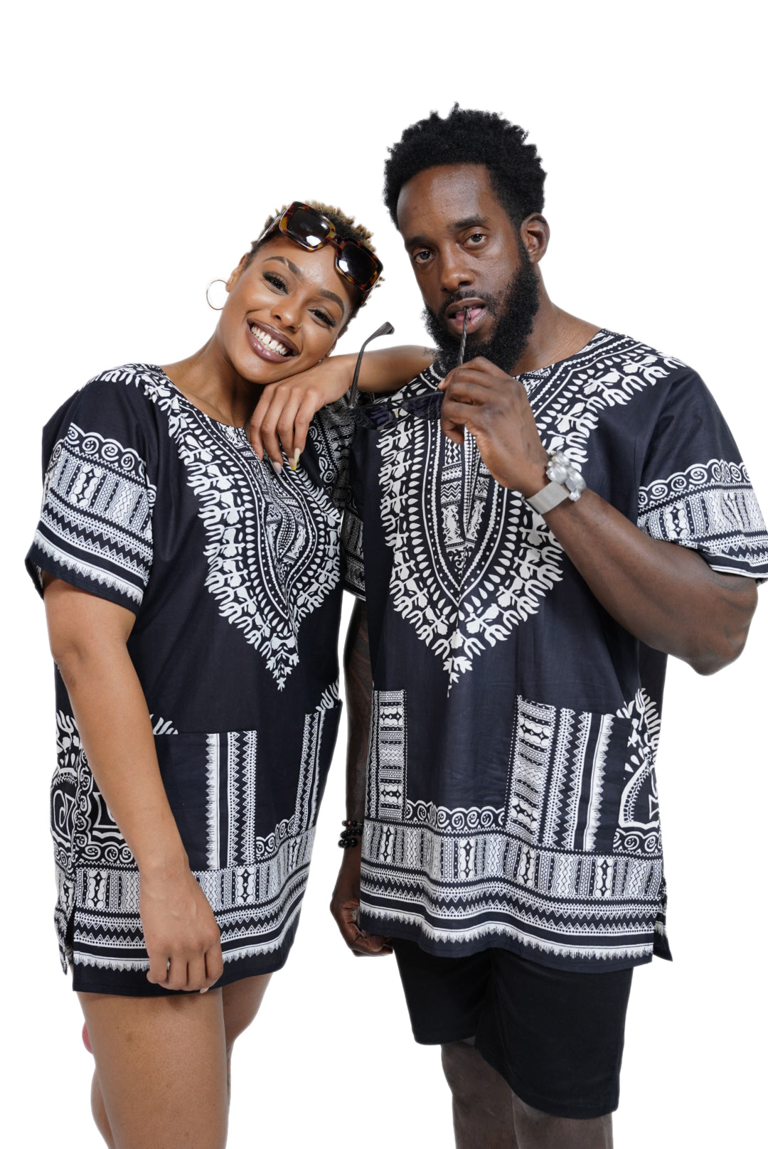 Dupsie's African Print Unisex Dashiki Shirt Suitable for Festivals, Concerts, Cruises, Outdoor Events DP3578、mySite、solidvoid